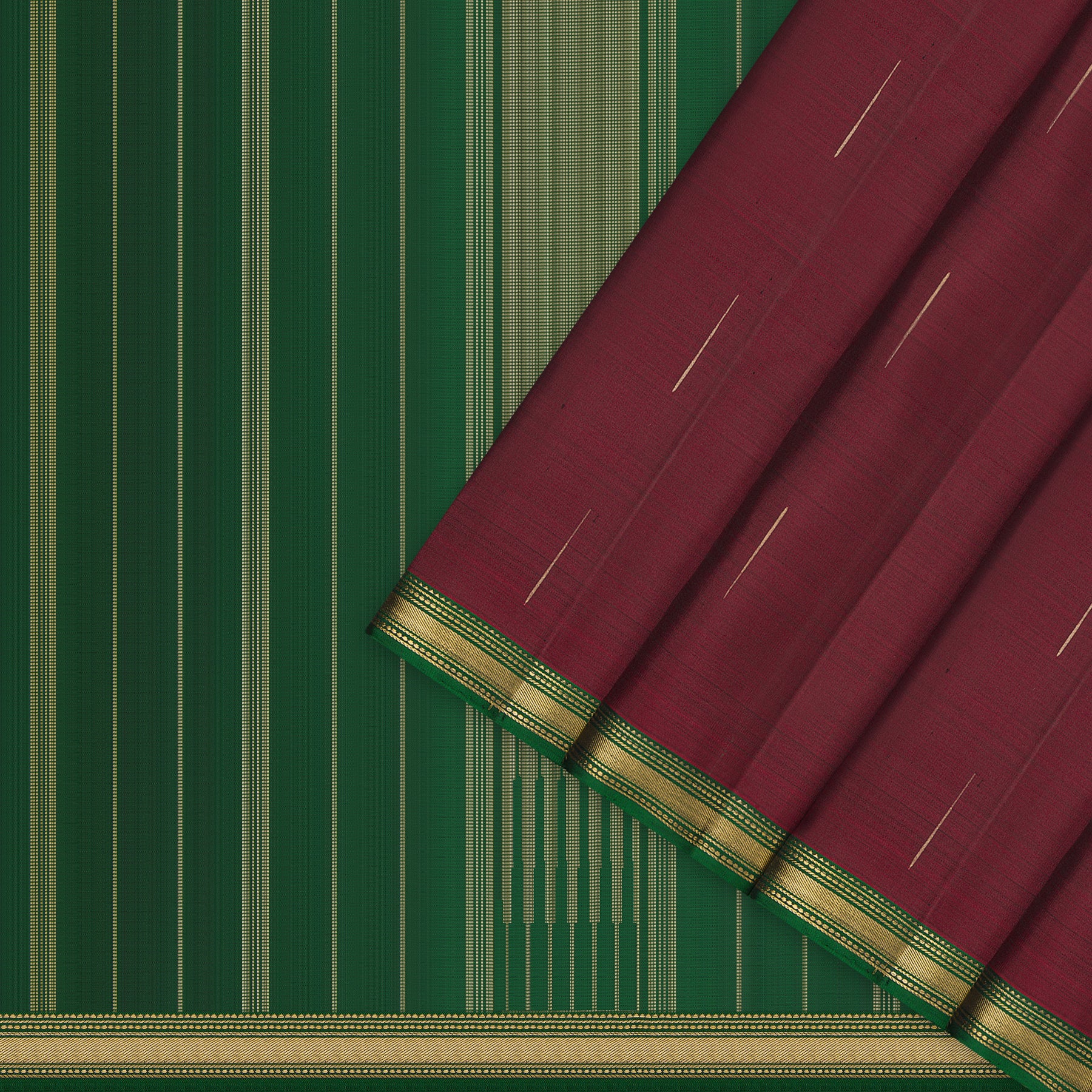 Kanakavalli Kanjivaram Silk Sari 25-595-HS001-09854 - Cover View