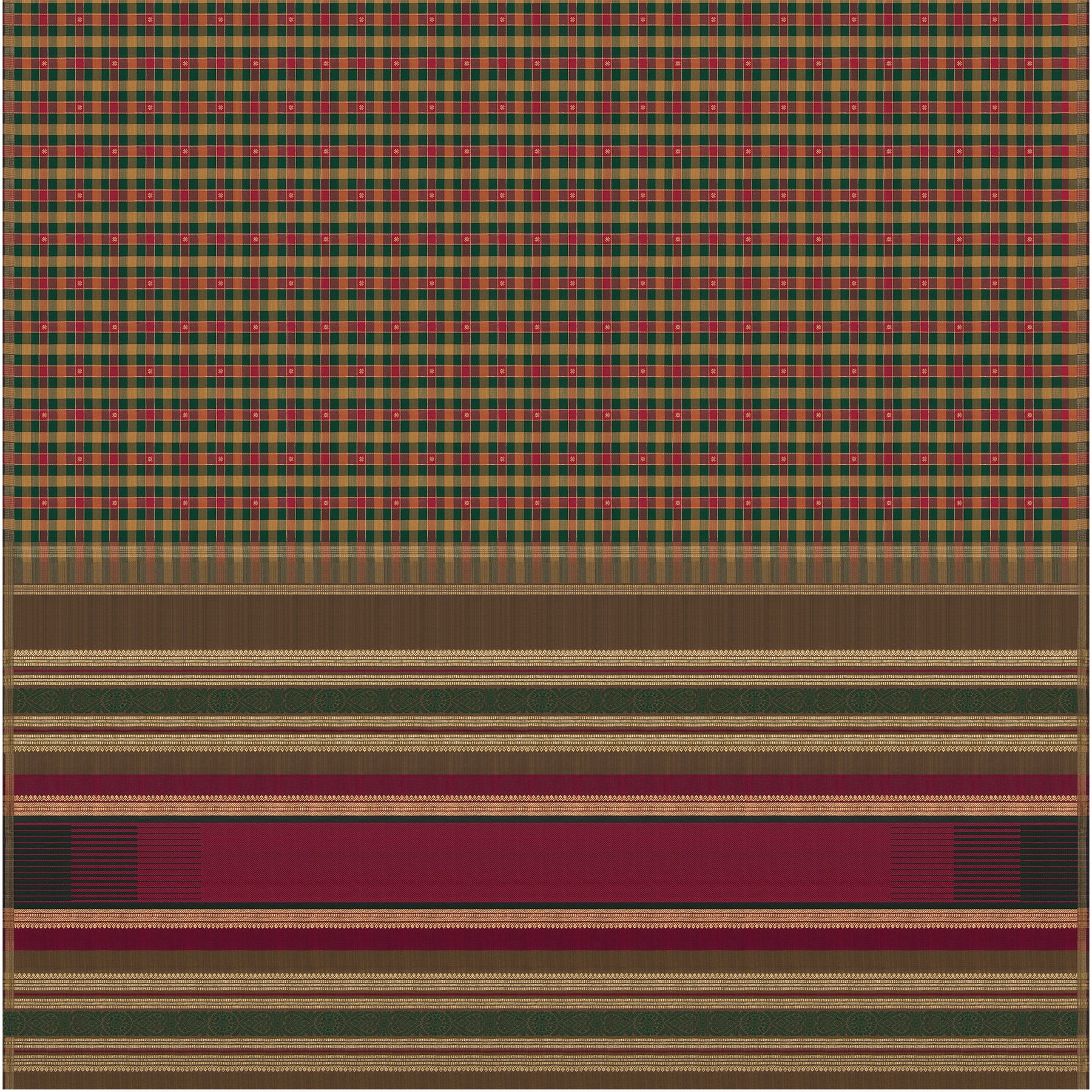 Kanakavalli Kanjivaram Silk Sari 25-595-HS001-09864 - Full View