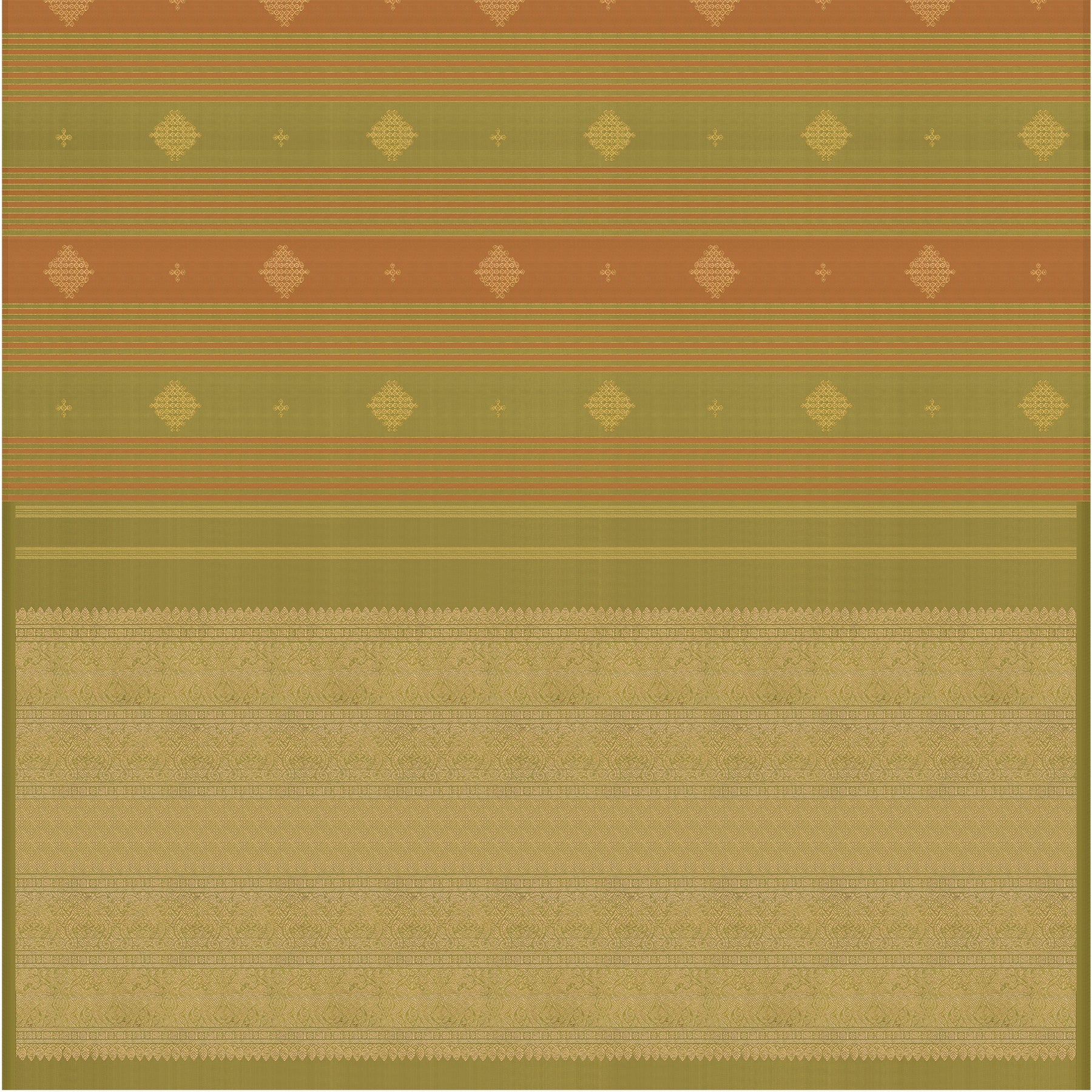 Kanakavalli Kanjivaram Silk Sari 25-595-HS001-09868 - Full View