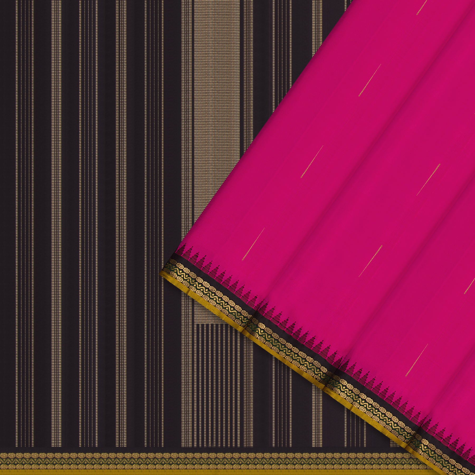 Kanakavalli Kanjivaram Silk Sari 25-595-HS001-09884 - Cover View