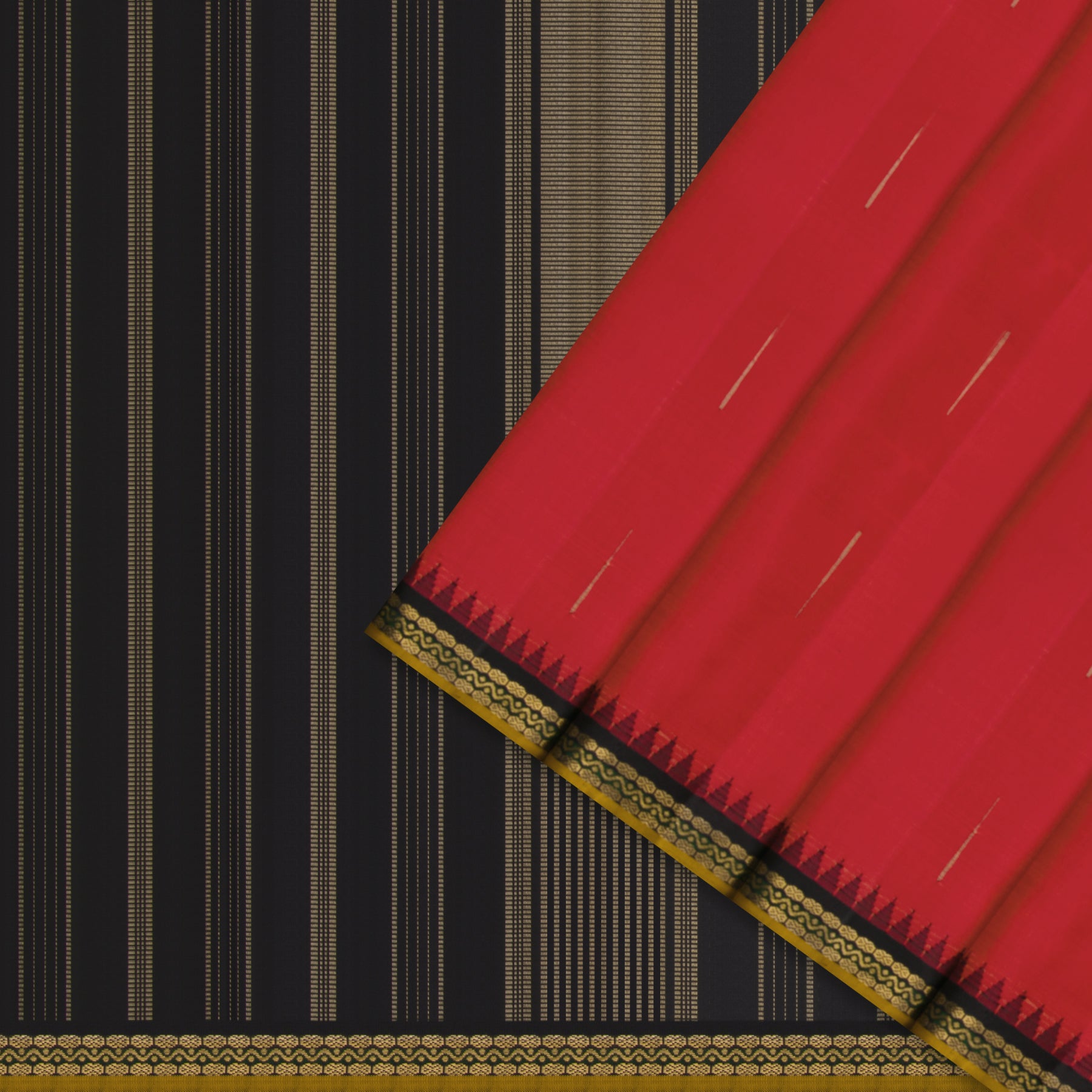 Kanakavalli Kanjivaram Silk Sari 25-595-HS001-09886 - Cover View