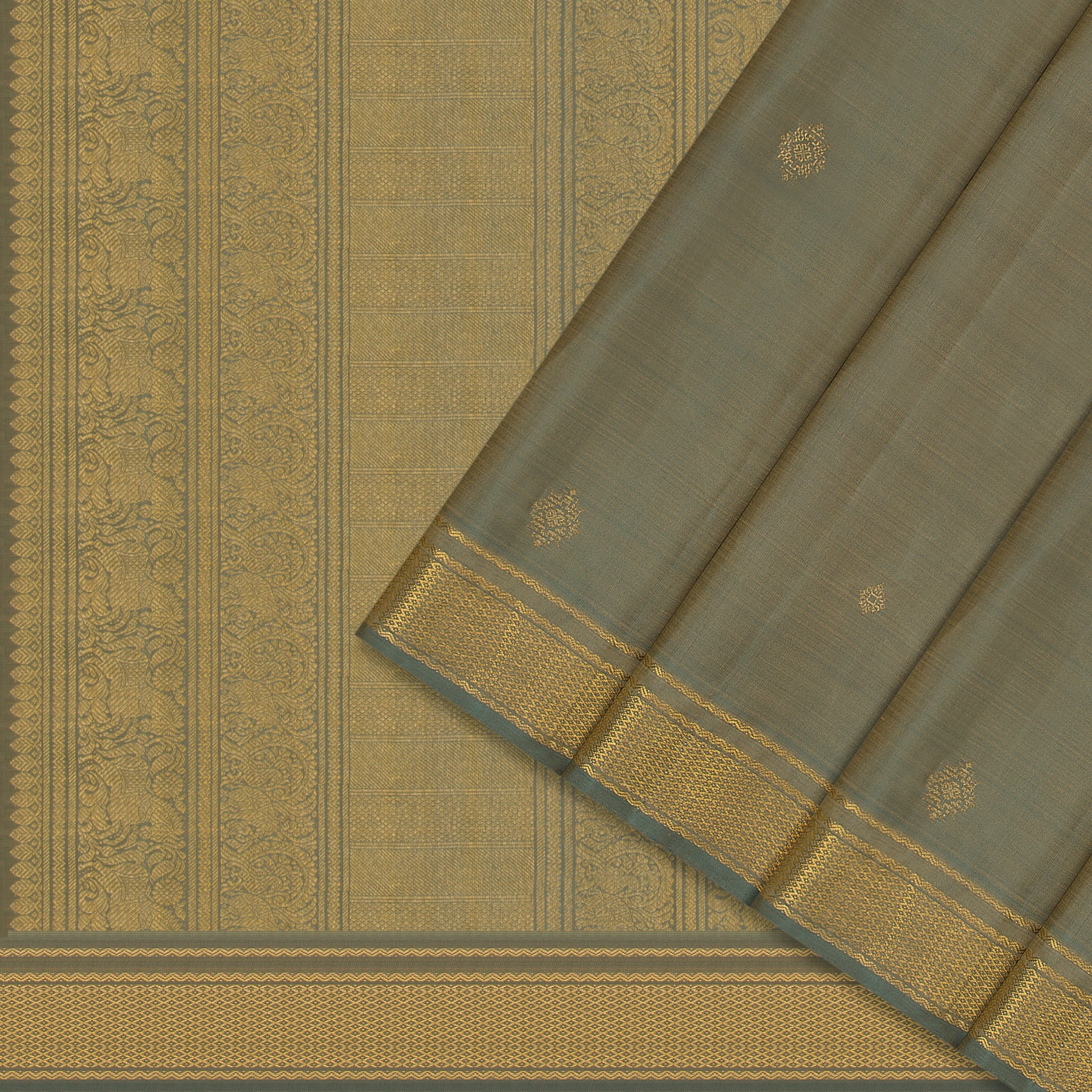 Kanakavalli Kanjivaram Silk Sari 25-595-HS001-09888 - Cover View