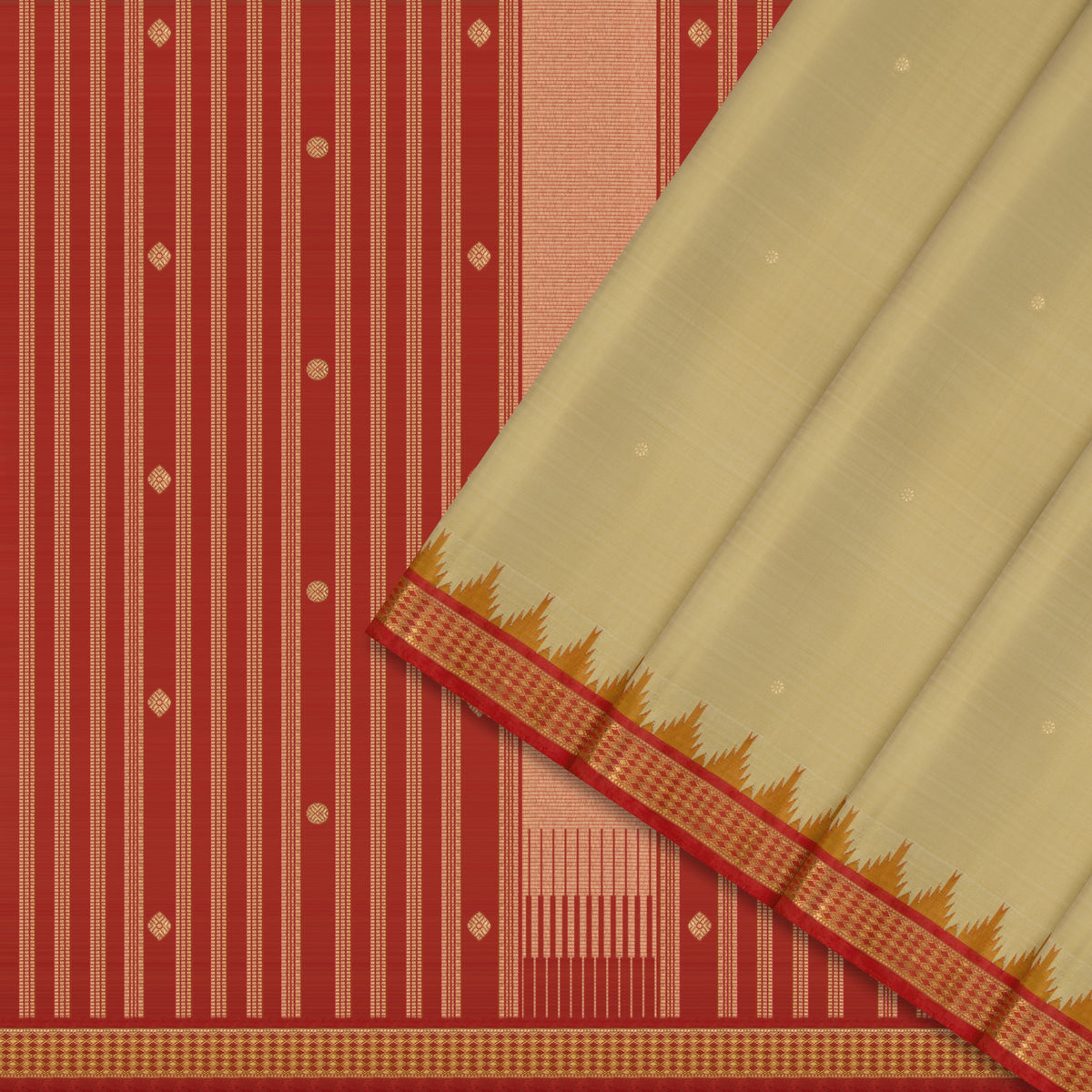Kanakavalli Kanjivaram Silk Sari 25-595-HS001-09890 - Cover View