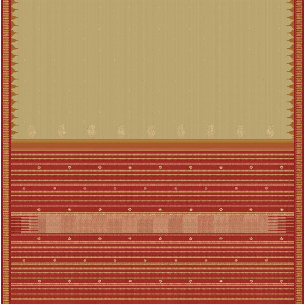 Kanakavalli Kanjivaram Silk Sari 25-595-HS001-09890 - Full View