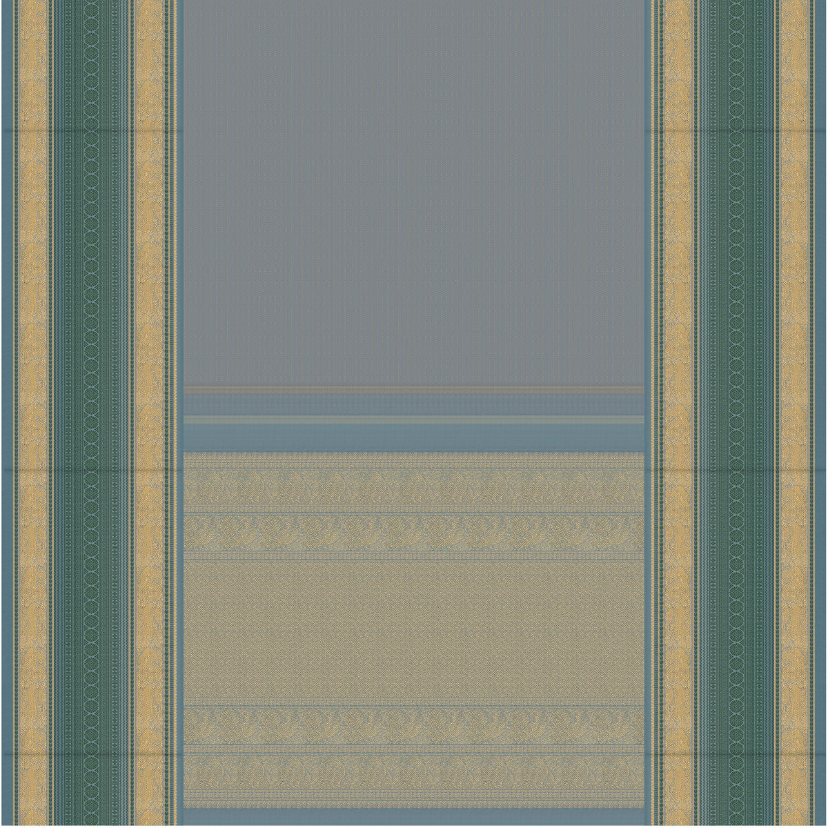 Kanakavalli Kanjivaram Silk Sari 25-595-HS001-09906 - Full View