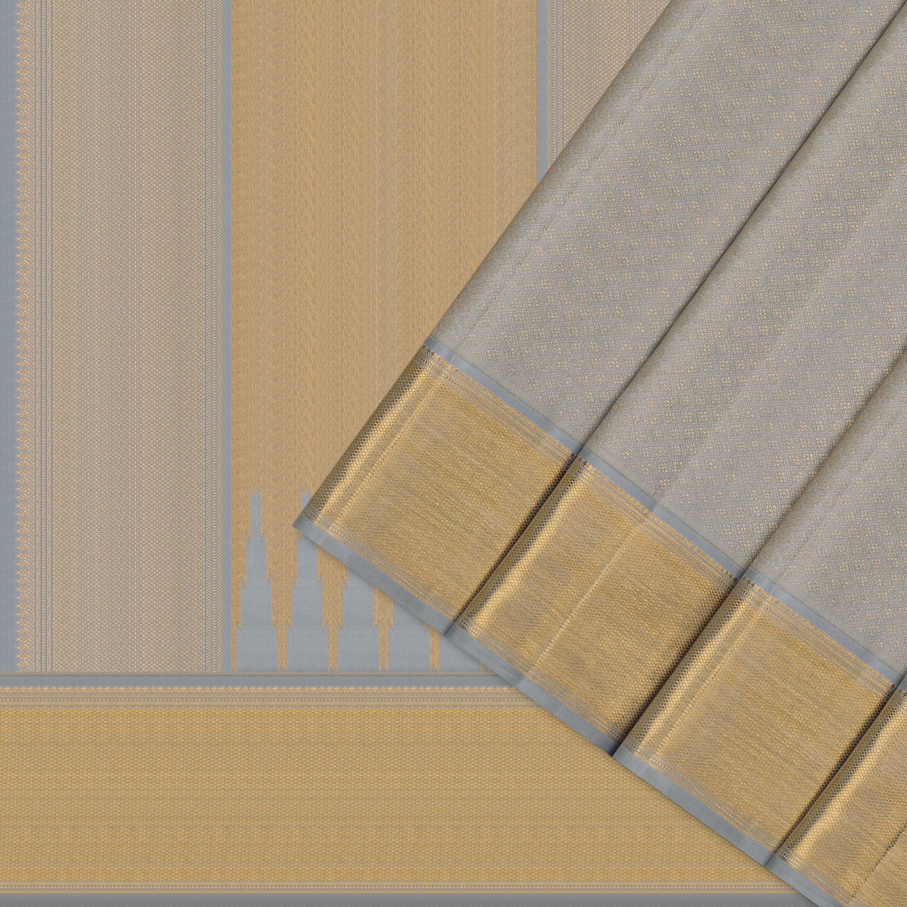 Kanakavalli Kanjivaram Silk Sari 25-595-HS001-09915 - Cover View