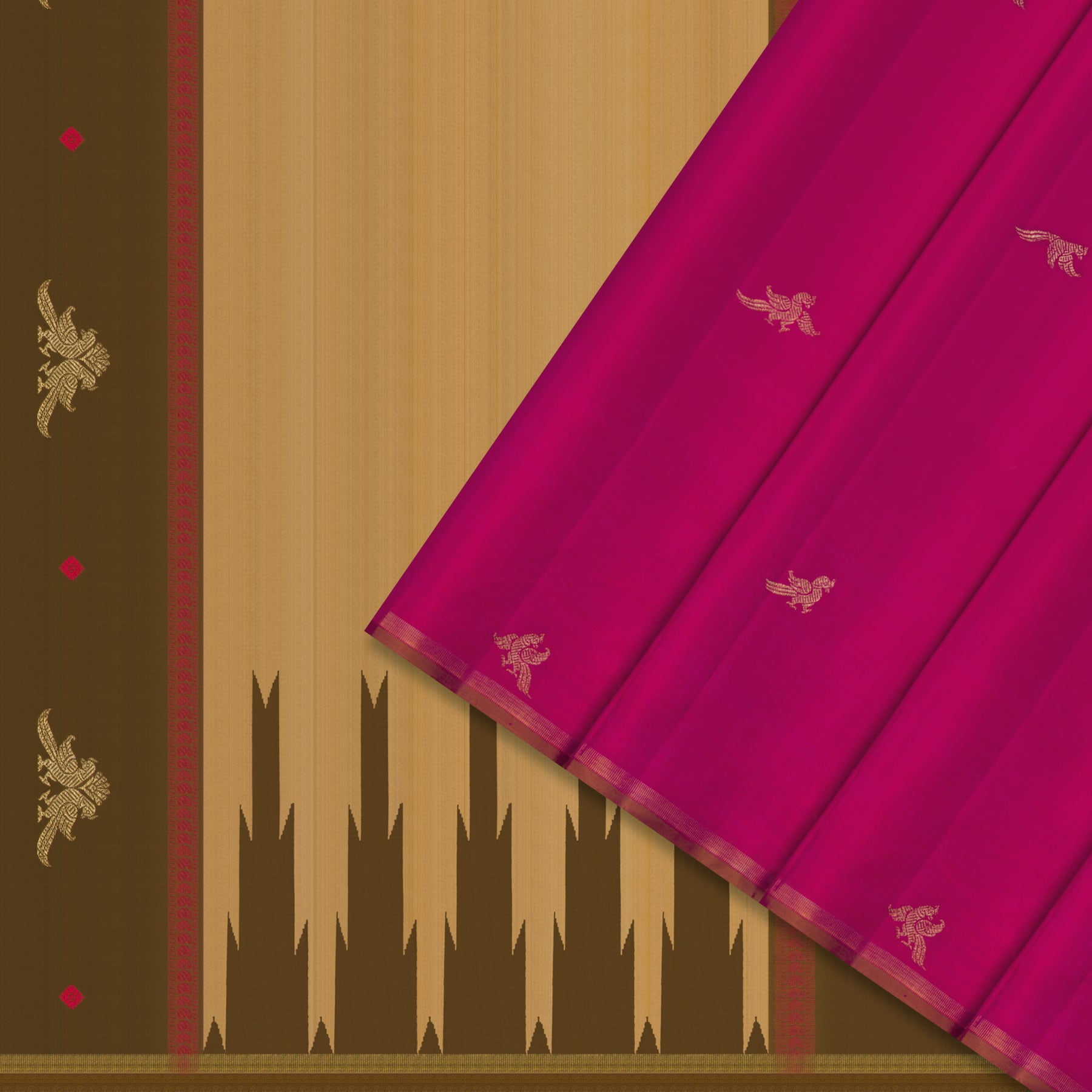 Kanakavalli Kanjivaram Silk Sari 25-595-HS001-10545 - Cover View