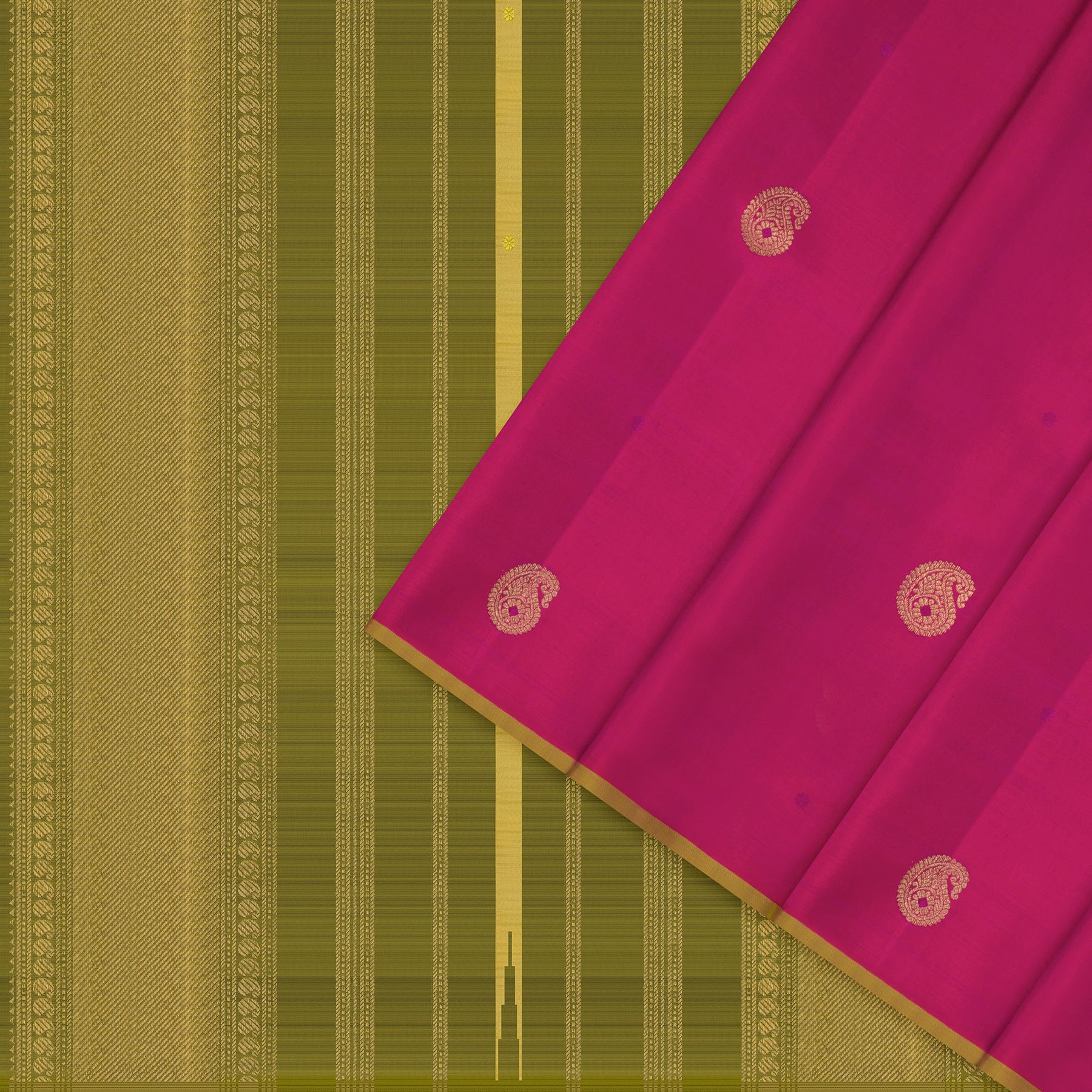 Kanakavalli Kanjivaram Silk Sari 25-595-HS001-10552 - Cover View