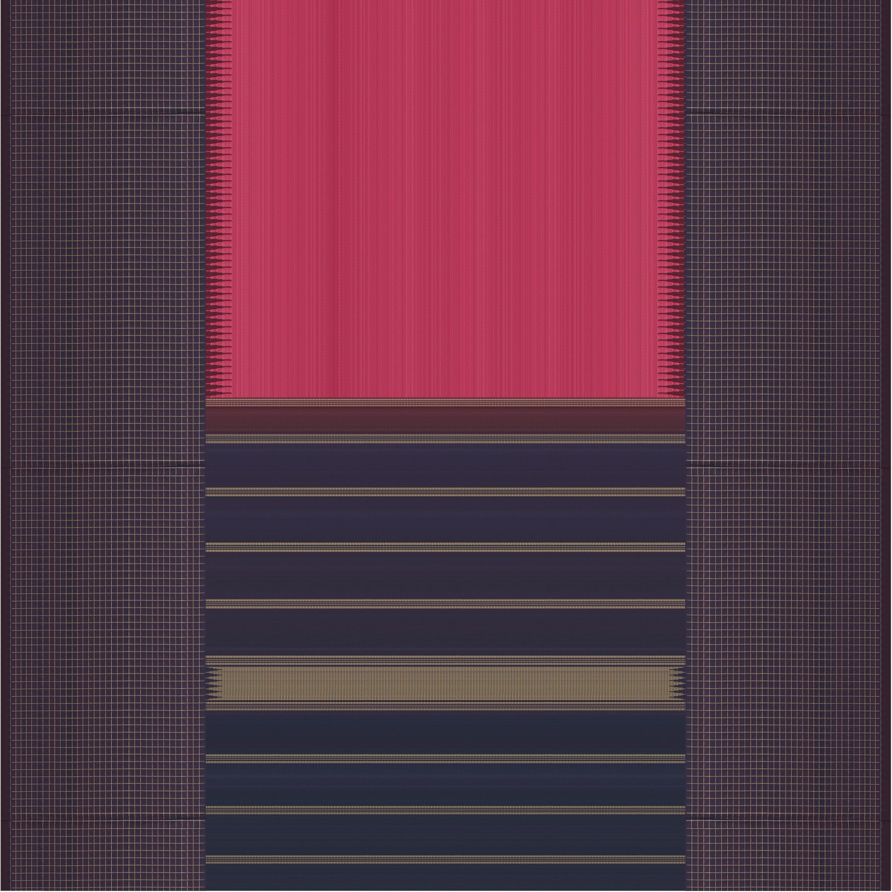 Kanakavalli Kanjivaram Silk Sari 25-595-HS001-10560 - Full View