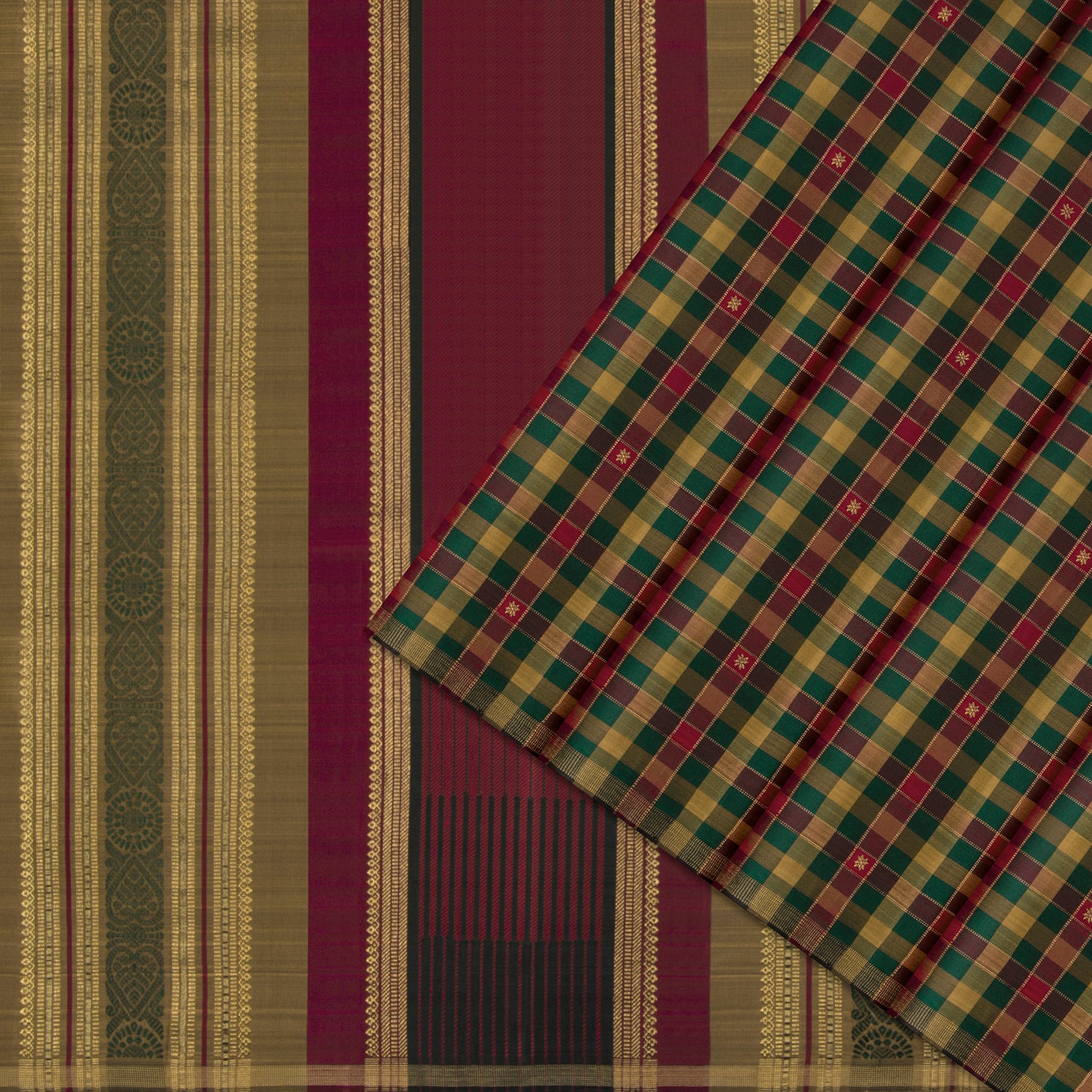 Kanakavalli Kanjivaram Silk Sari 25-595-HS001-10563 - Cover View