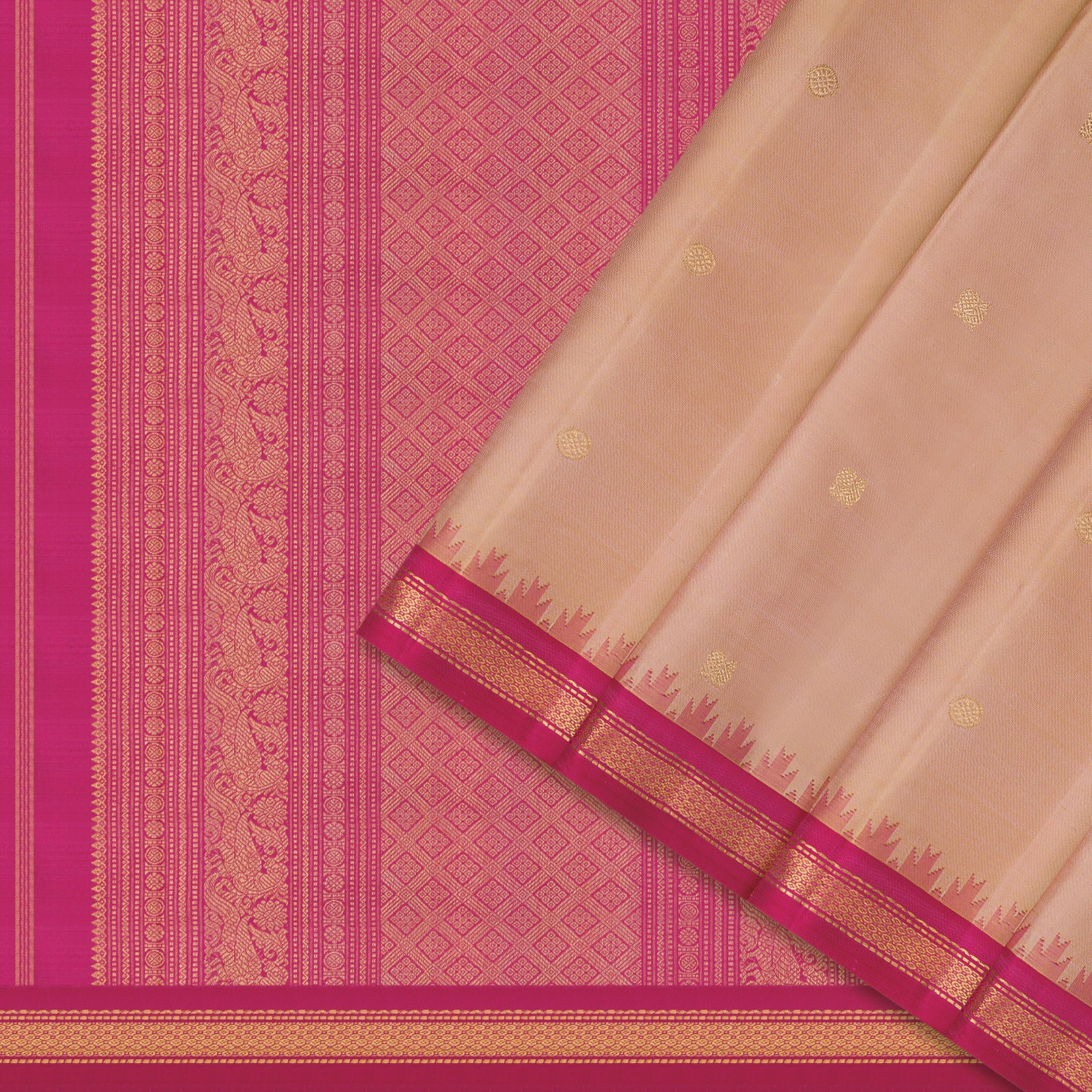 Kanakavalli Kanjivaram Silk Sari 25-595-HS001-10573 - Cover View