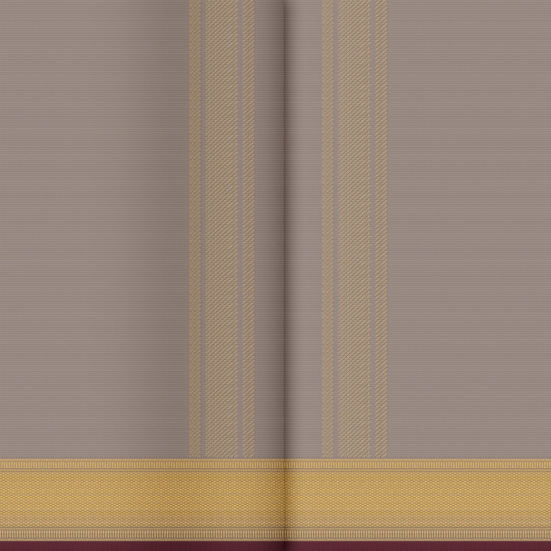 Kanakavalli Kanjivaram Silk Angavastram CO-ORD 25-599-AF001-08457 - Angavastram View