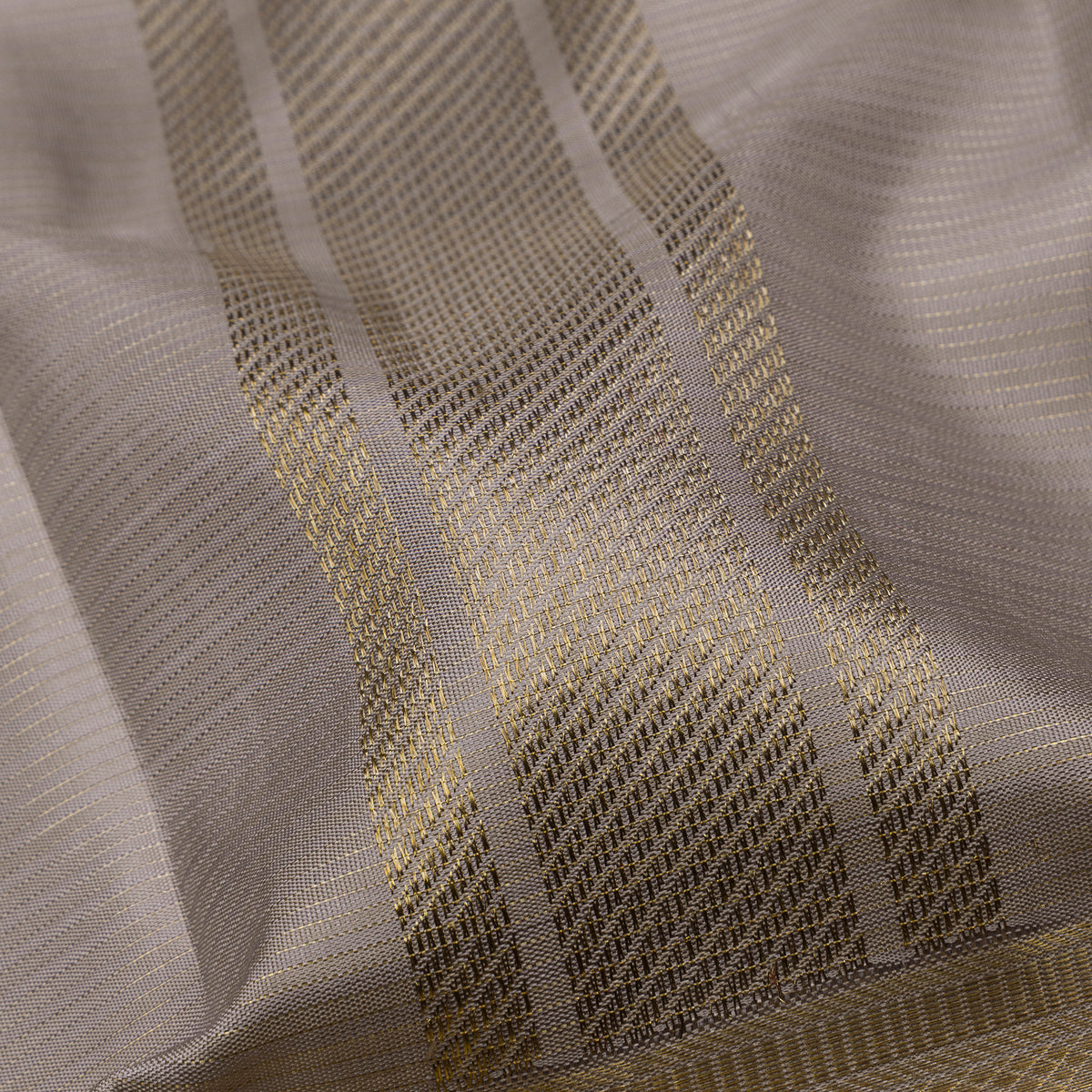 Kanakavalli Kanjivaram Silk Angavastram CO-ORD 25-599-AF001-08457 - Detailed Fabric View