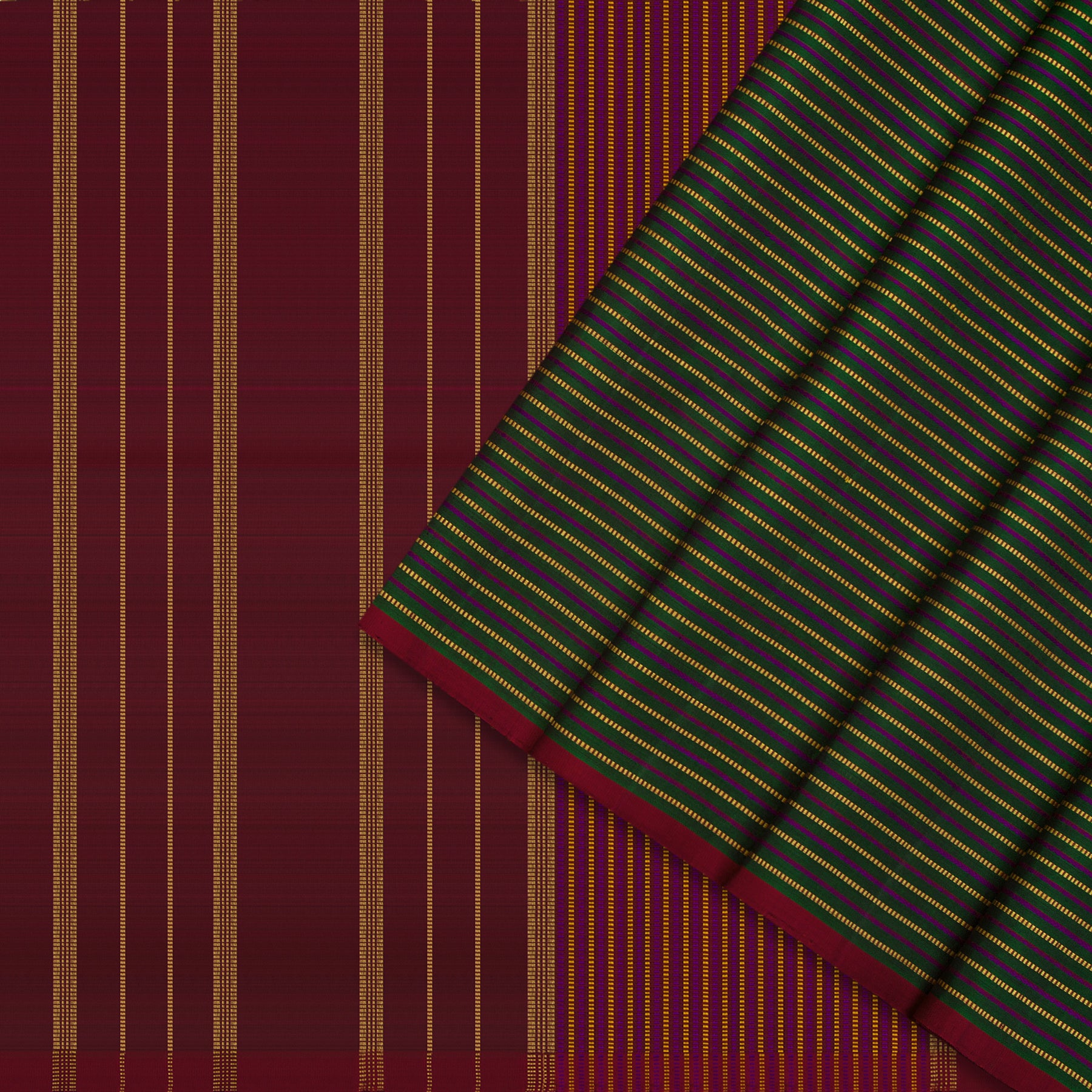 Kanakavalli Kanjivaram Silk Sari 25-599-HS001-00255 - Cover View