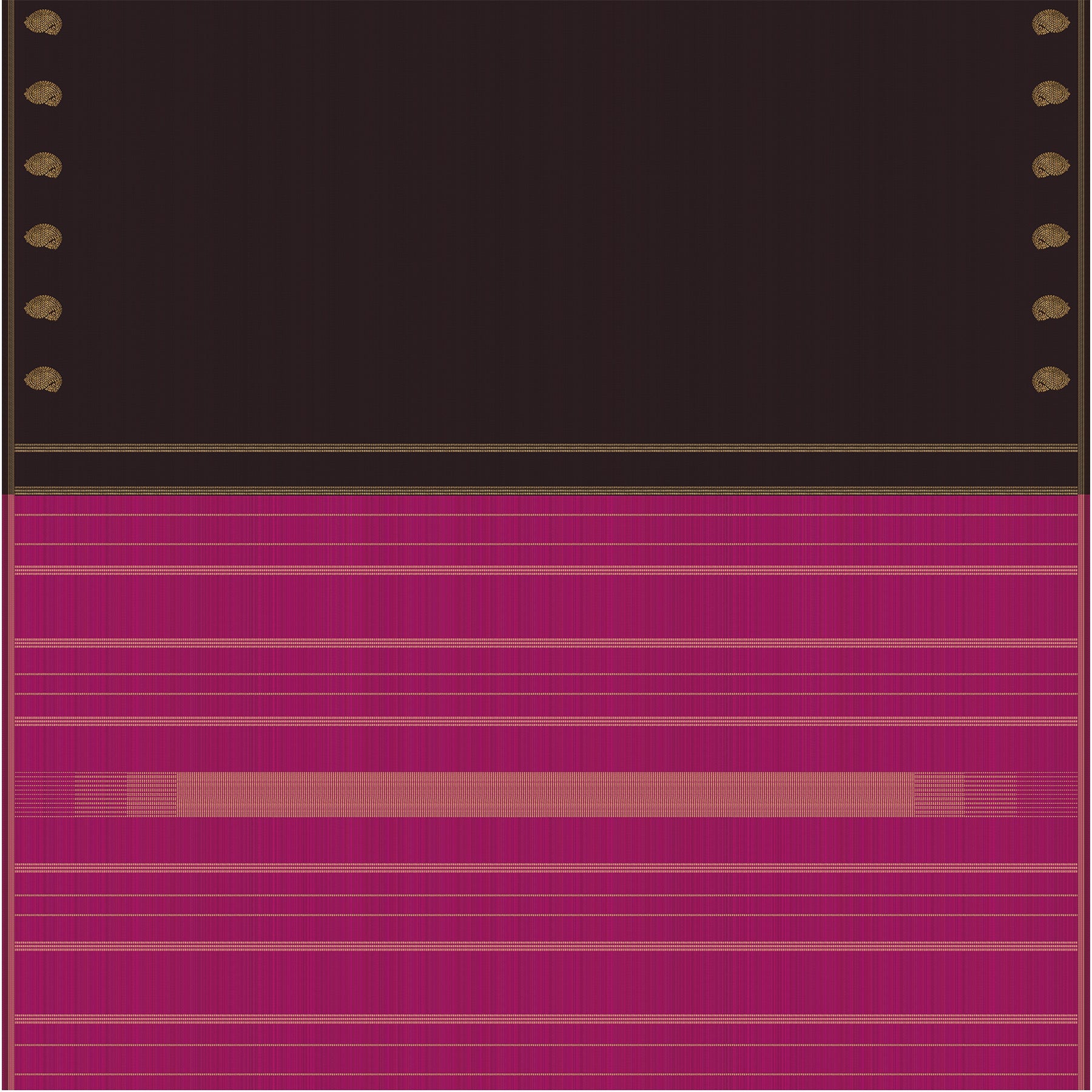 Kanakavalli Kanjivaram Silk Sari 25-599-HS001-00306 - Full View