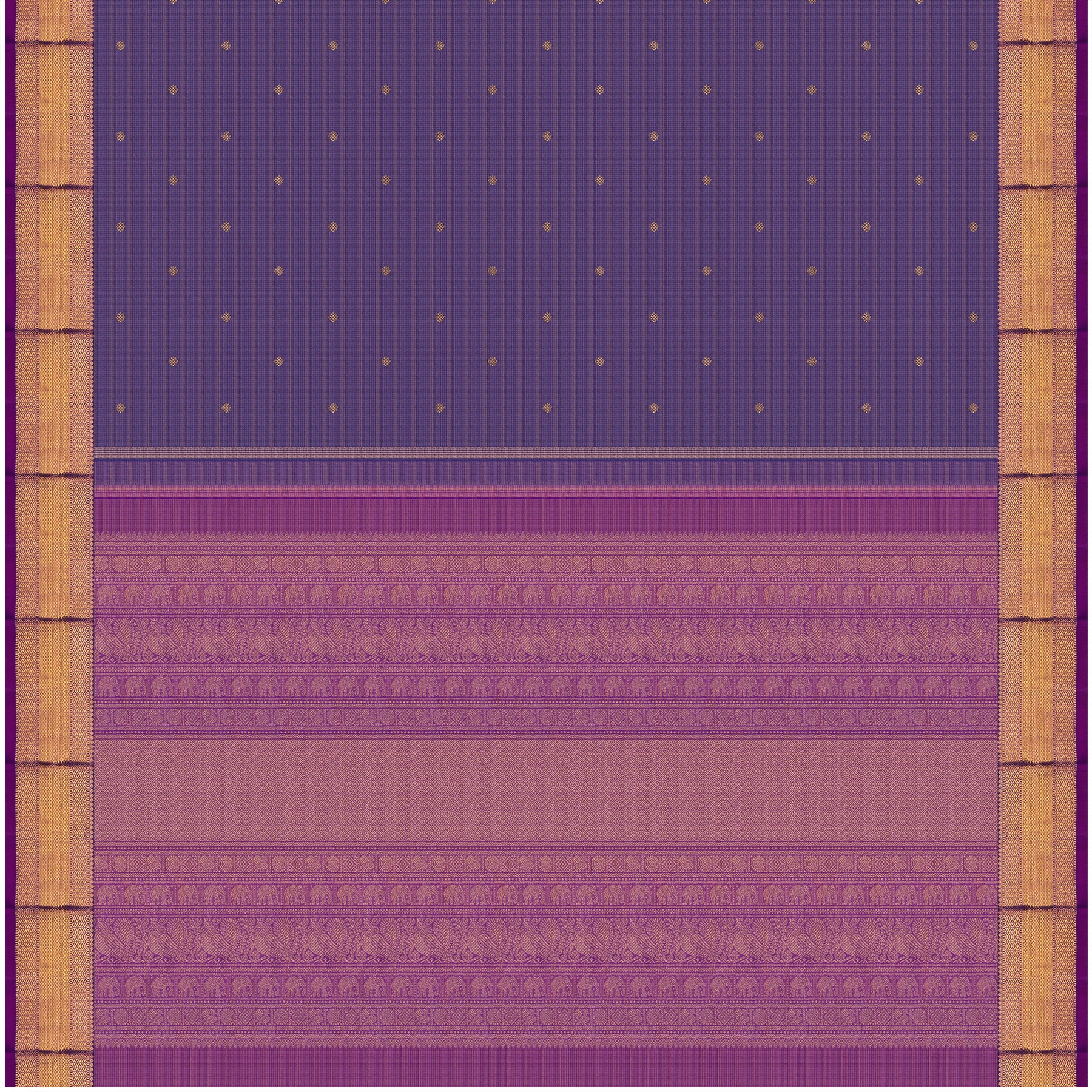 Kanakavalli Kanjivaram Silk Sari 25-599-HS001-00325 - Full View