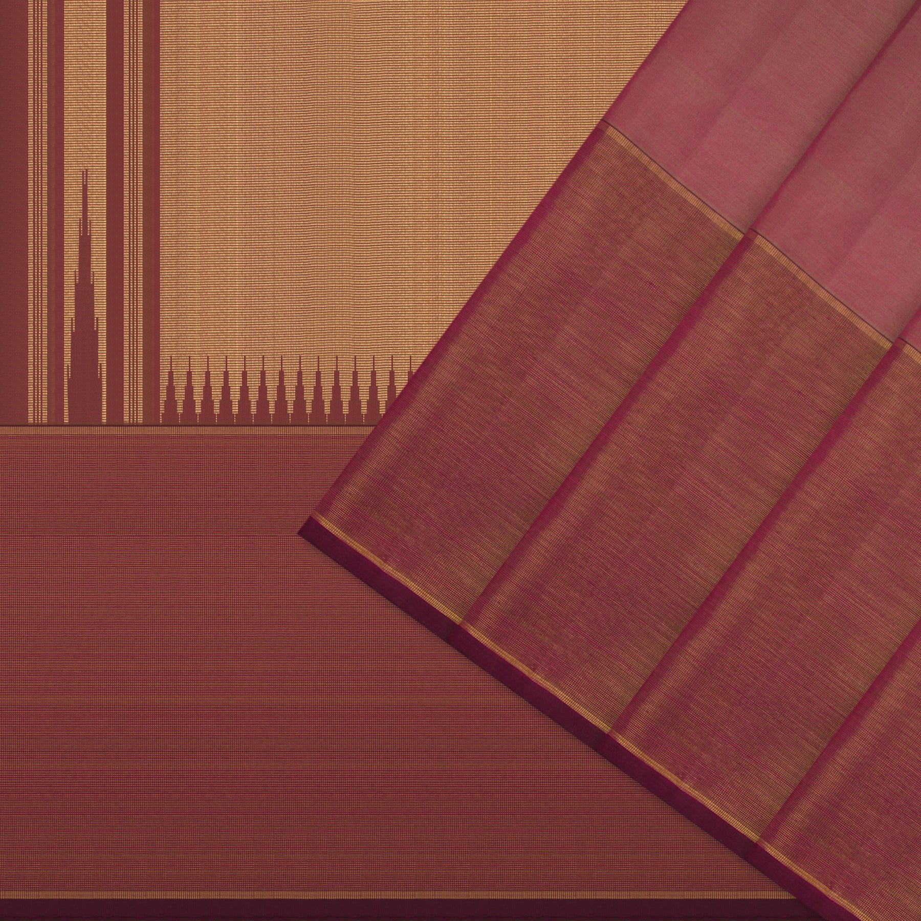Kanakavalli Kanjivaram Silk Sari 25-599-HS001-00330 - Cover View