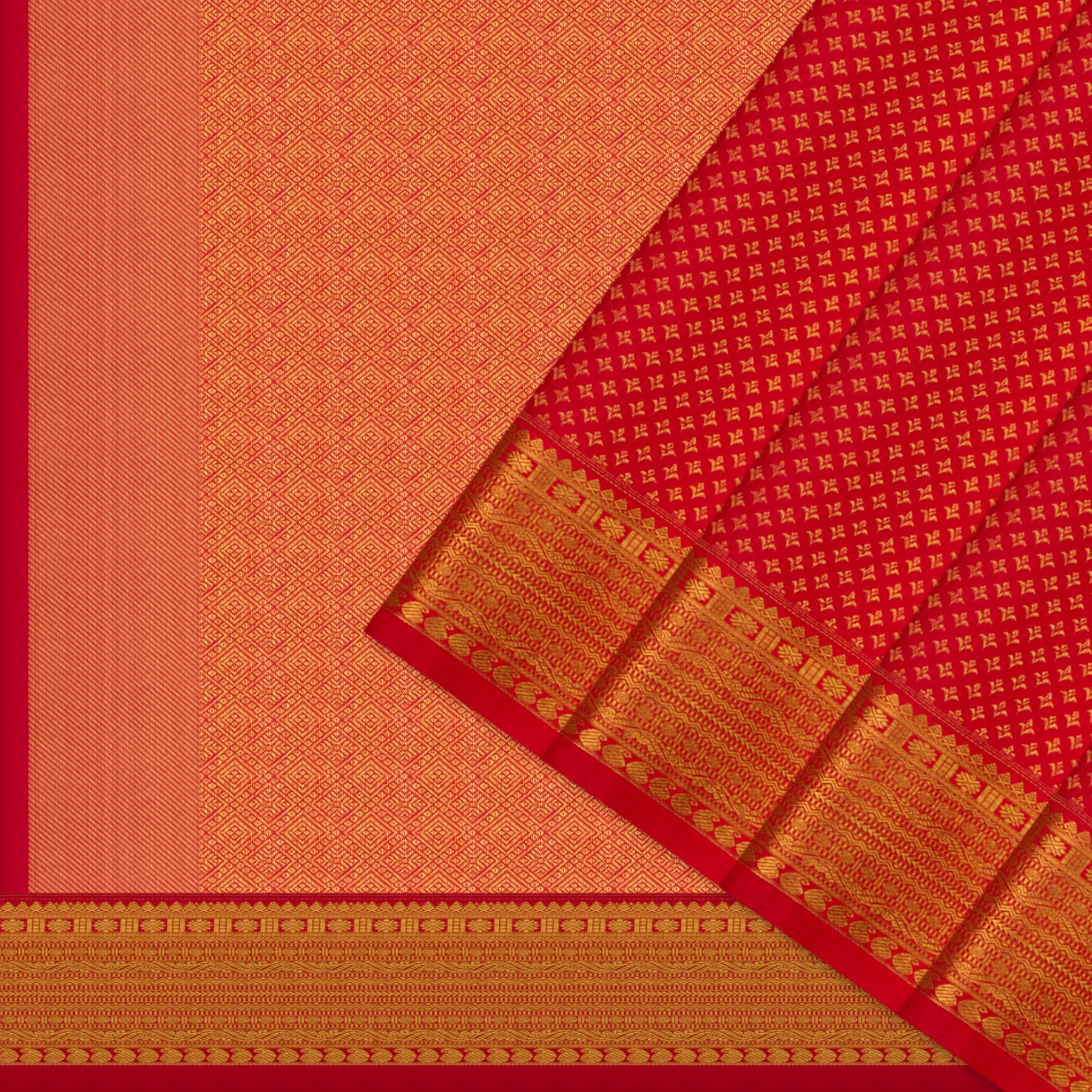 Kanakavalli Kanjivaram Silk Sari 25-599-HS001-00338 - Cover View