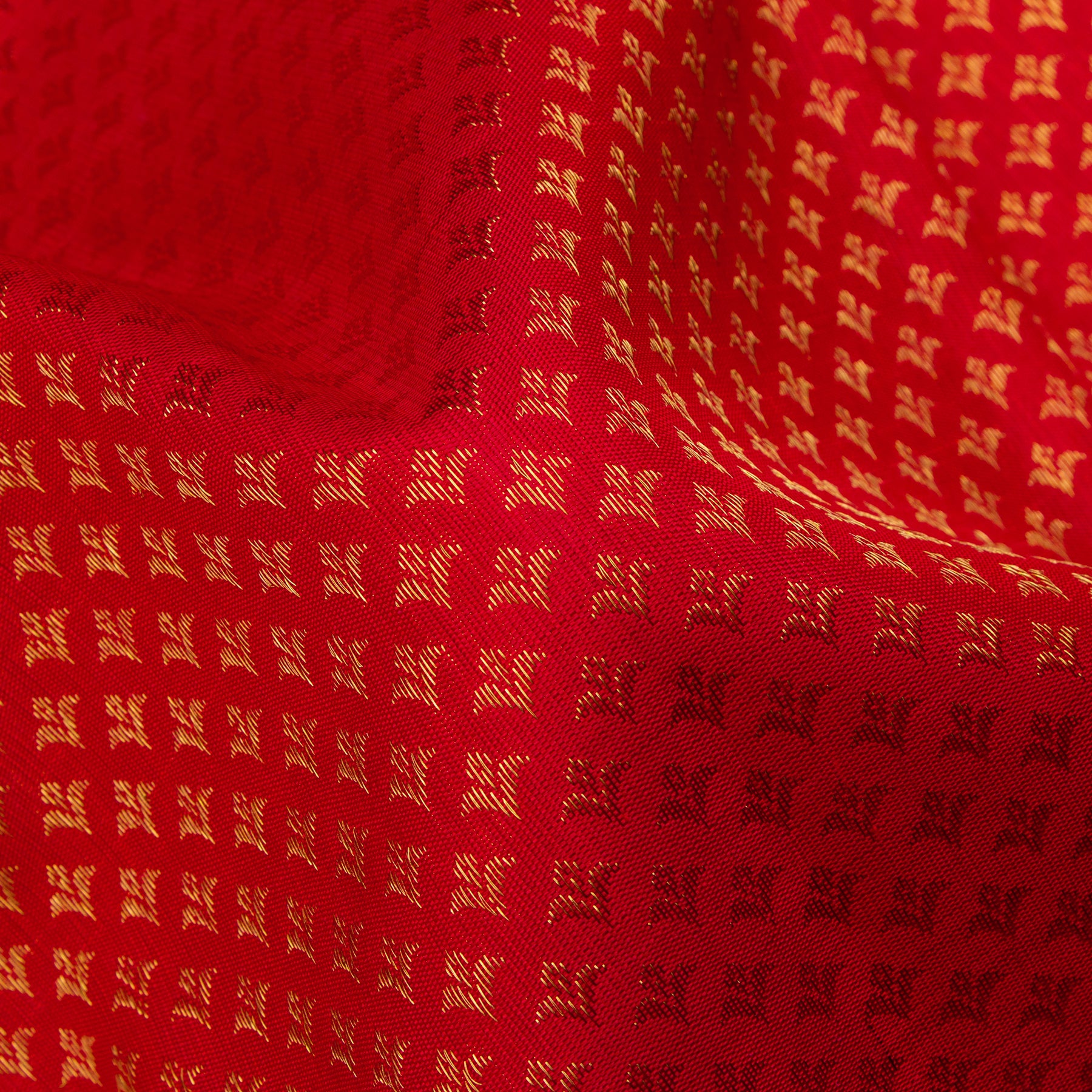 Kanakavalli Kanjivaram Silk Sari 25-599-HS001-00338 - Fabric View