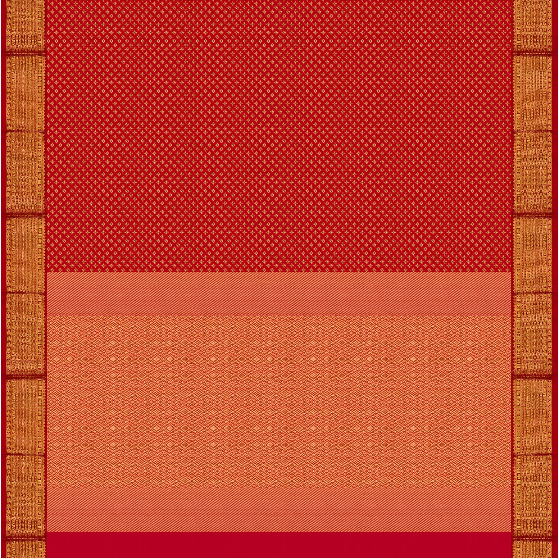 Kanakavalli Kanjivaram Silk Sari 25-599-HS001-00338 - Full View