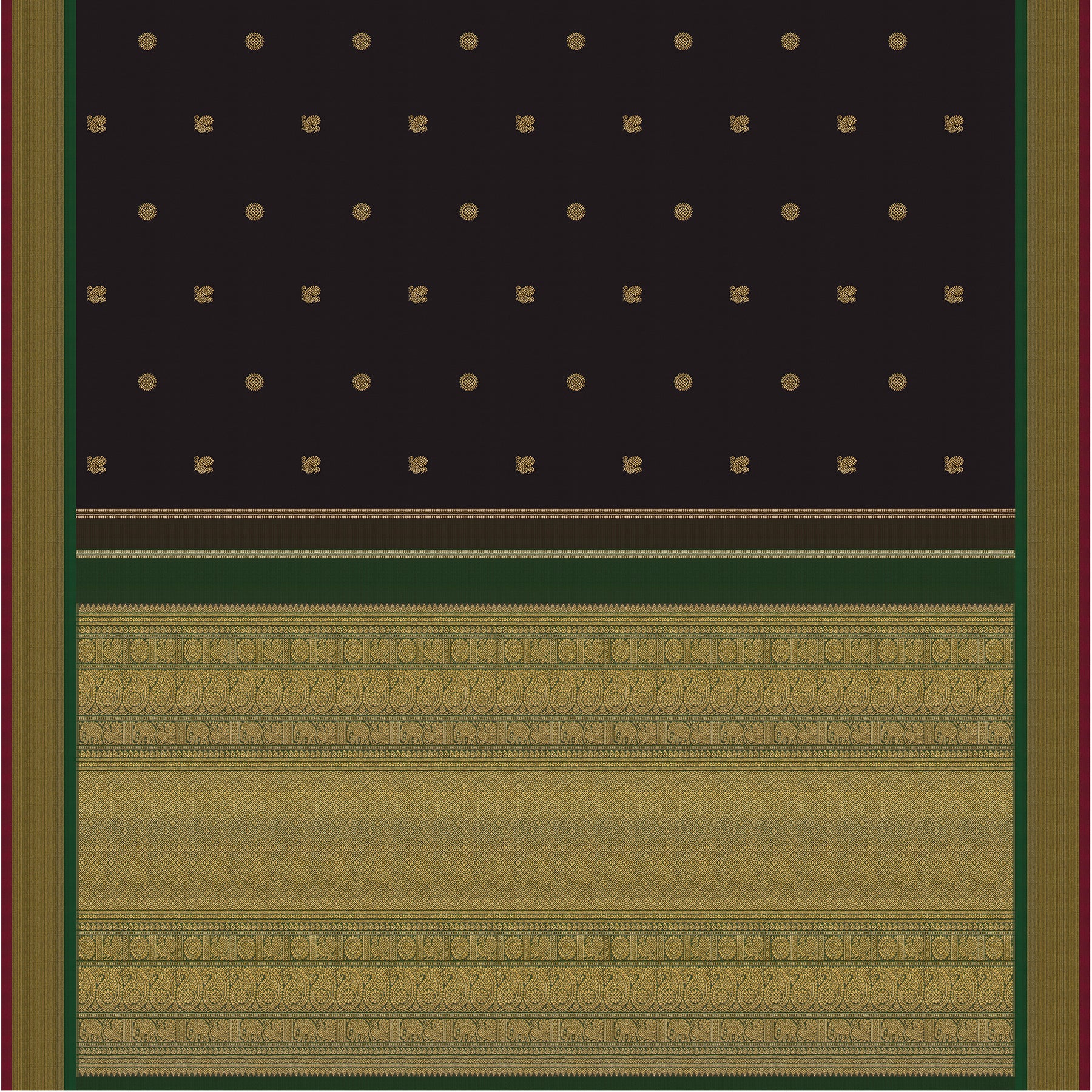 Kanakavalli Kanjivaram Silk Sari 25-599-HS001-00365 - Full View