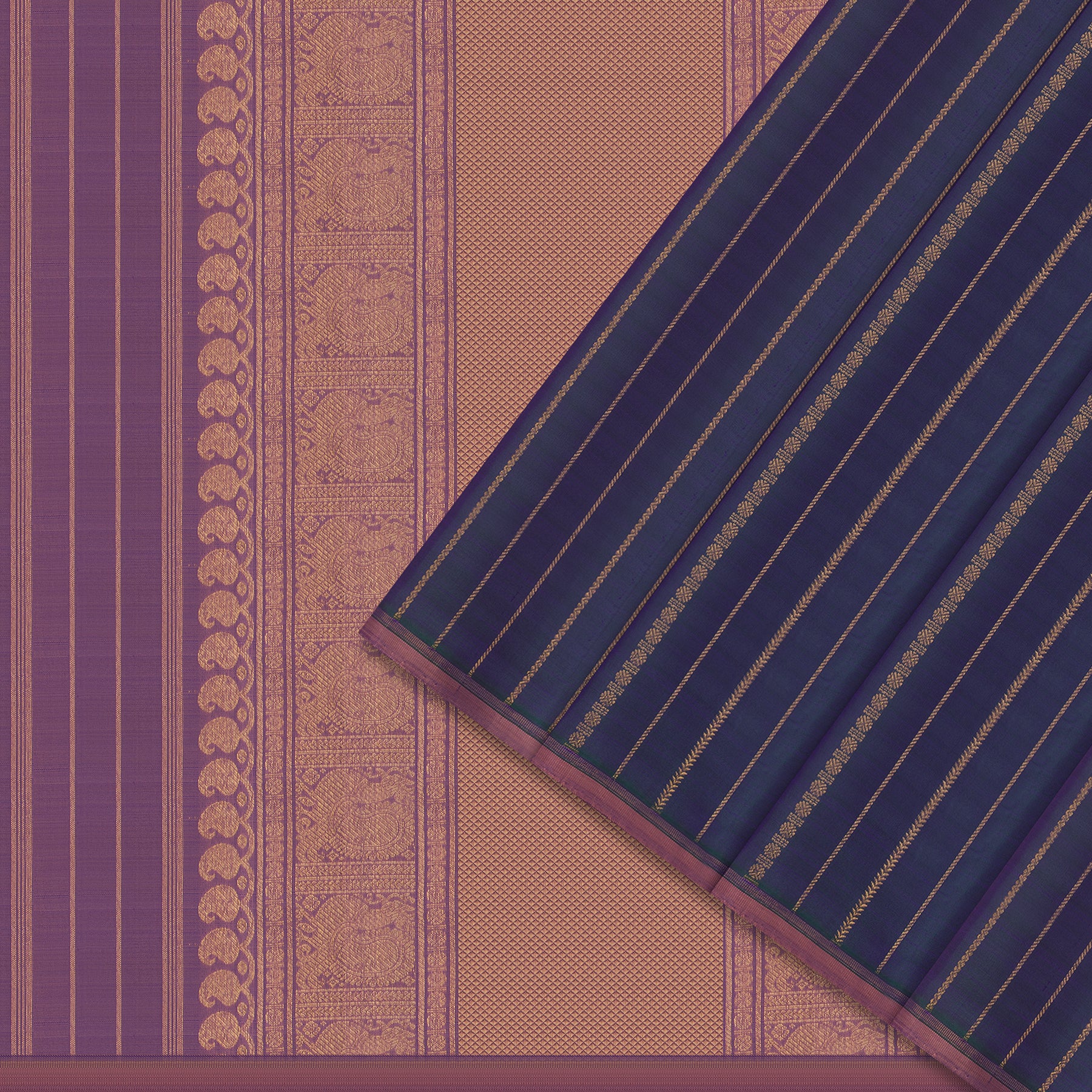 Kanakavalli Kanjivaram Silk Sari 25-599-HS001-00369 - Cover View