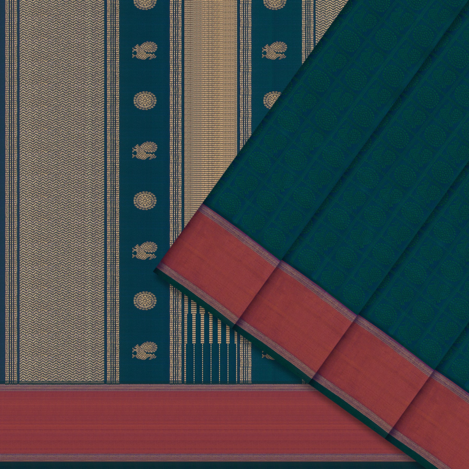 Kanakavalli Kanjivaram Silk Sari 25-599-HS001-00389 - Cover View
