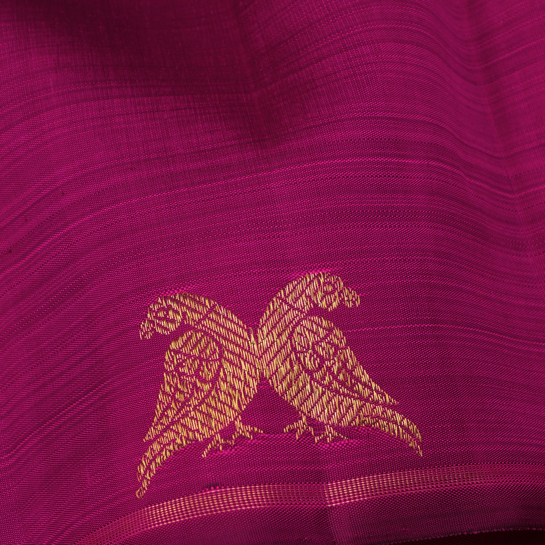 Kanakavalli Kanjivaram Silk Sari 25-599-HS001-01022 - Fabric View