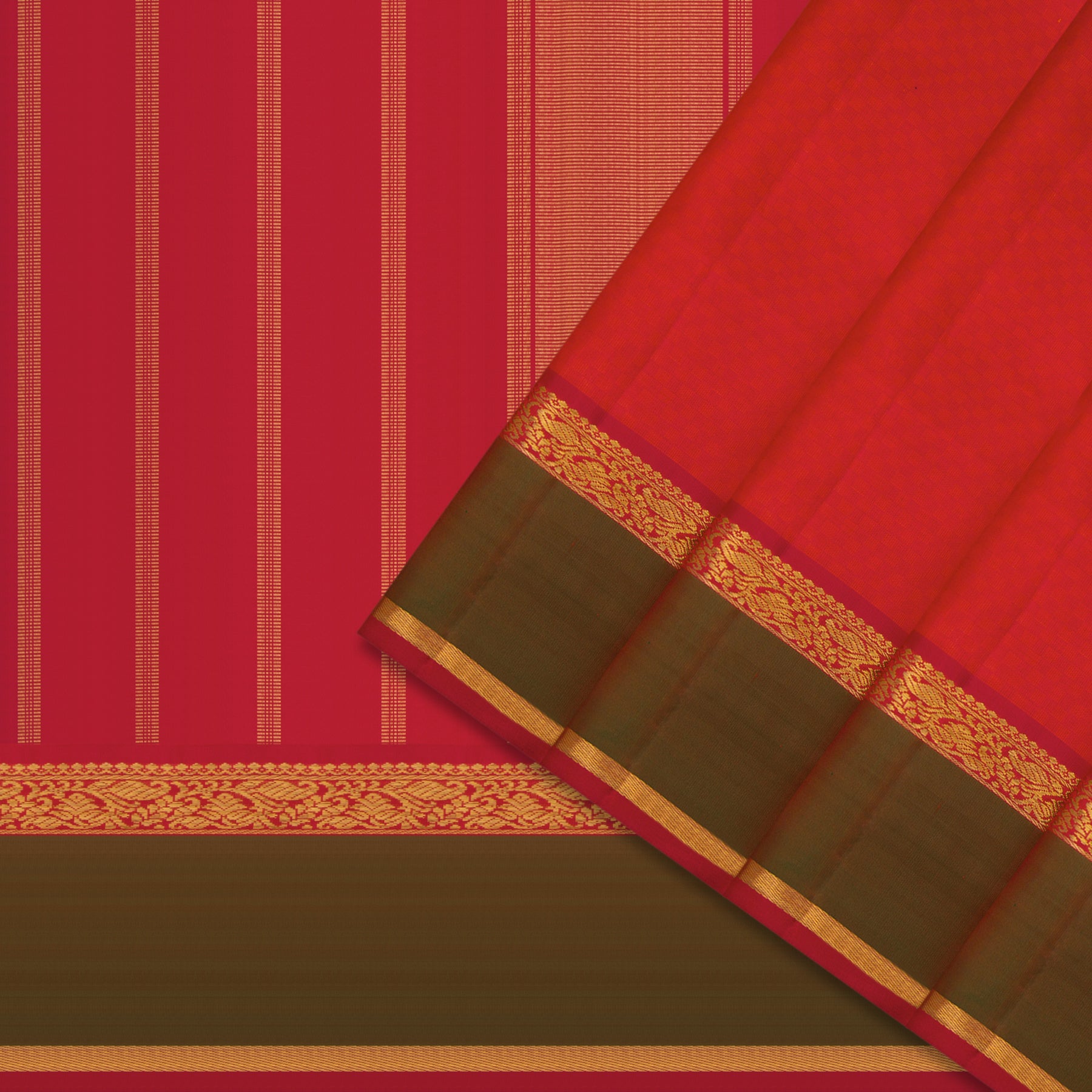 Kanakavalli Kanjivaram Silk Sari 25-599-HS001-01043 - Cover View