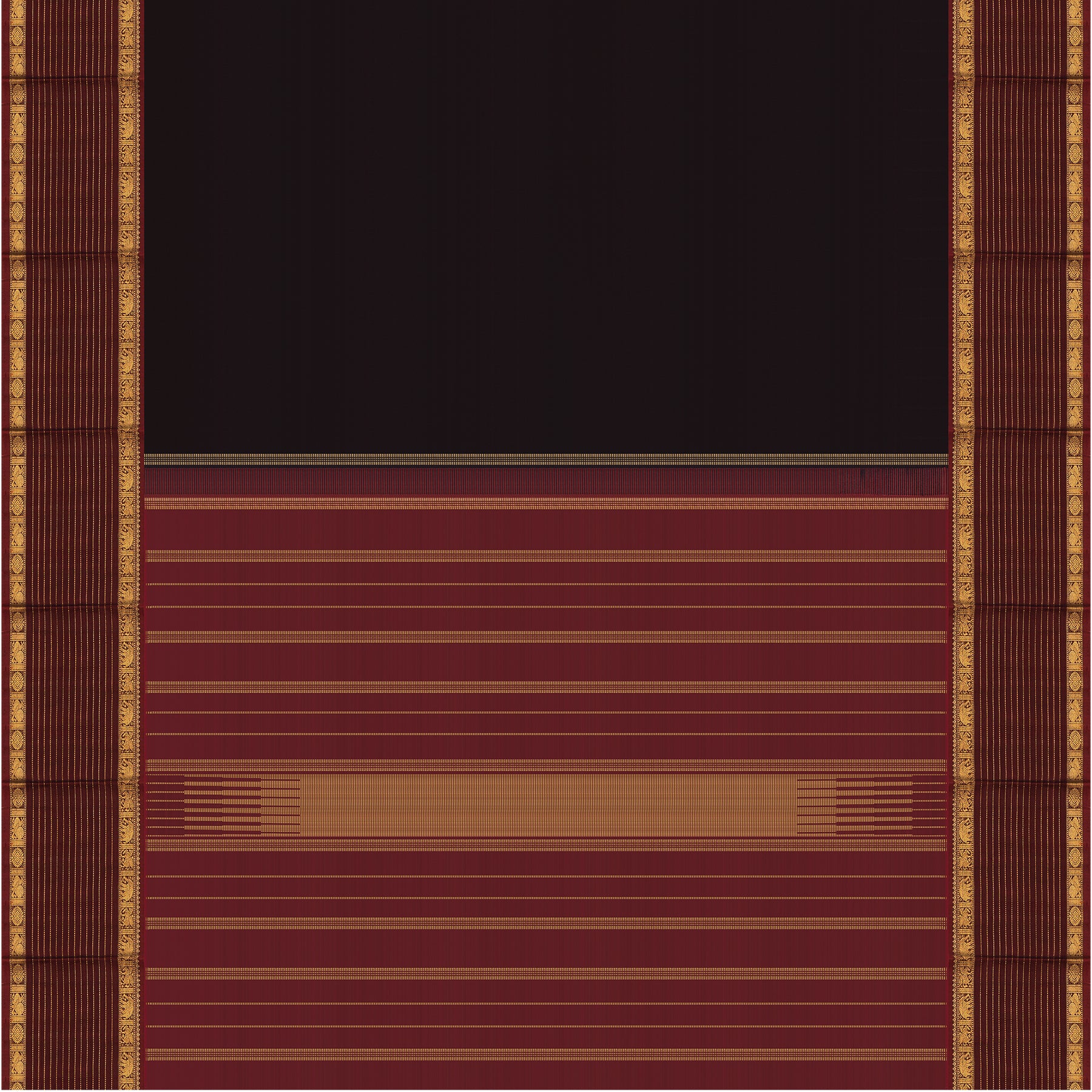 Kanakavalli Kanjivaram Silk Sari 25-599-HS001-01052 - Full View