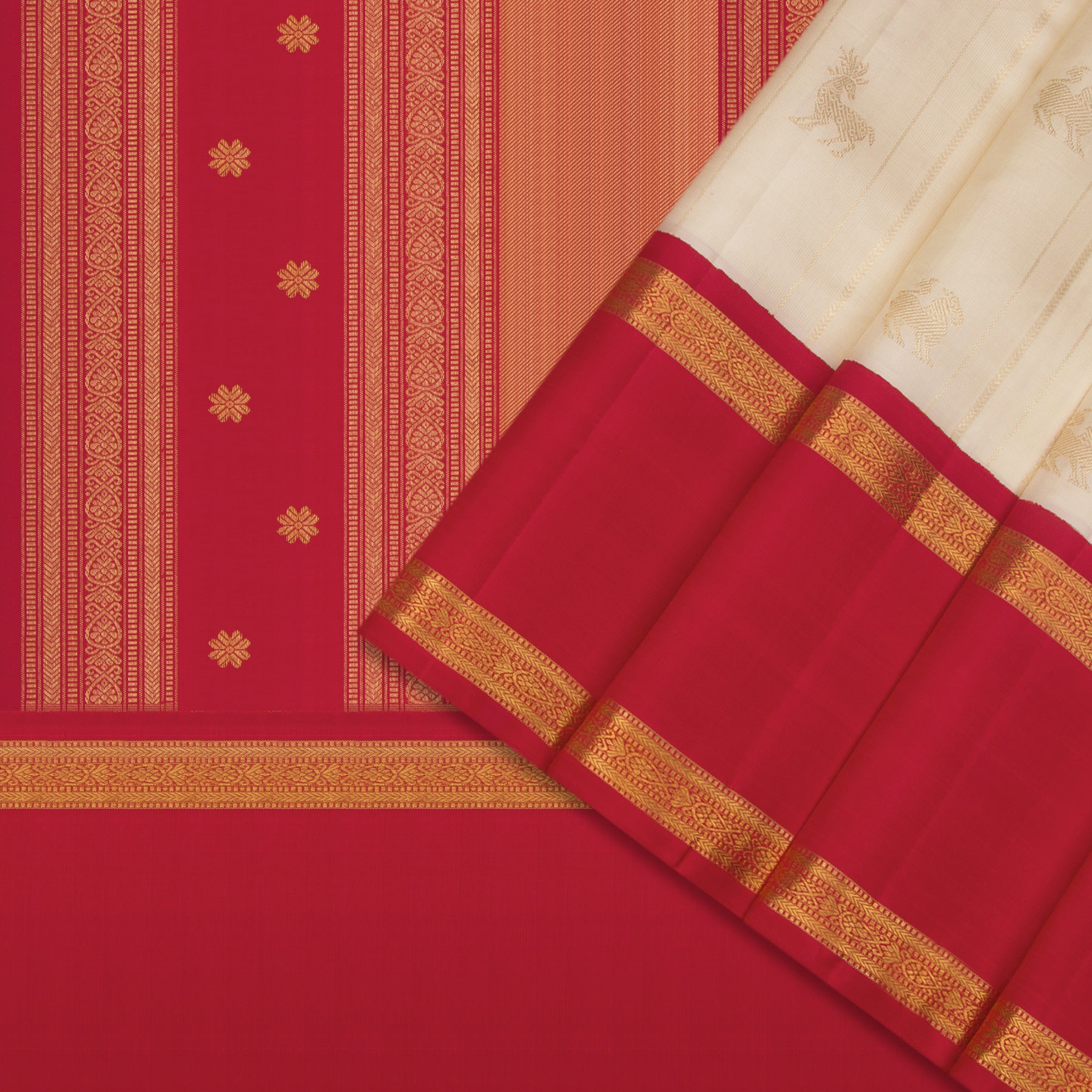 Kanakavalli Kanjivaram Silk Sari 25-599-HS001-01068 - Cover View