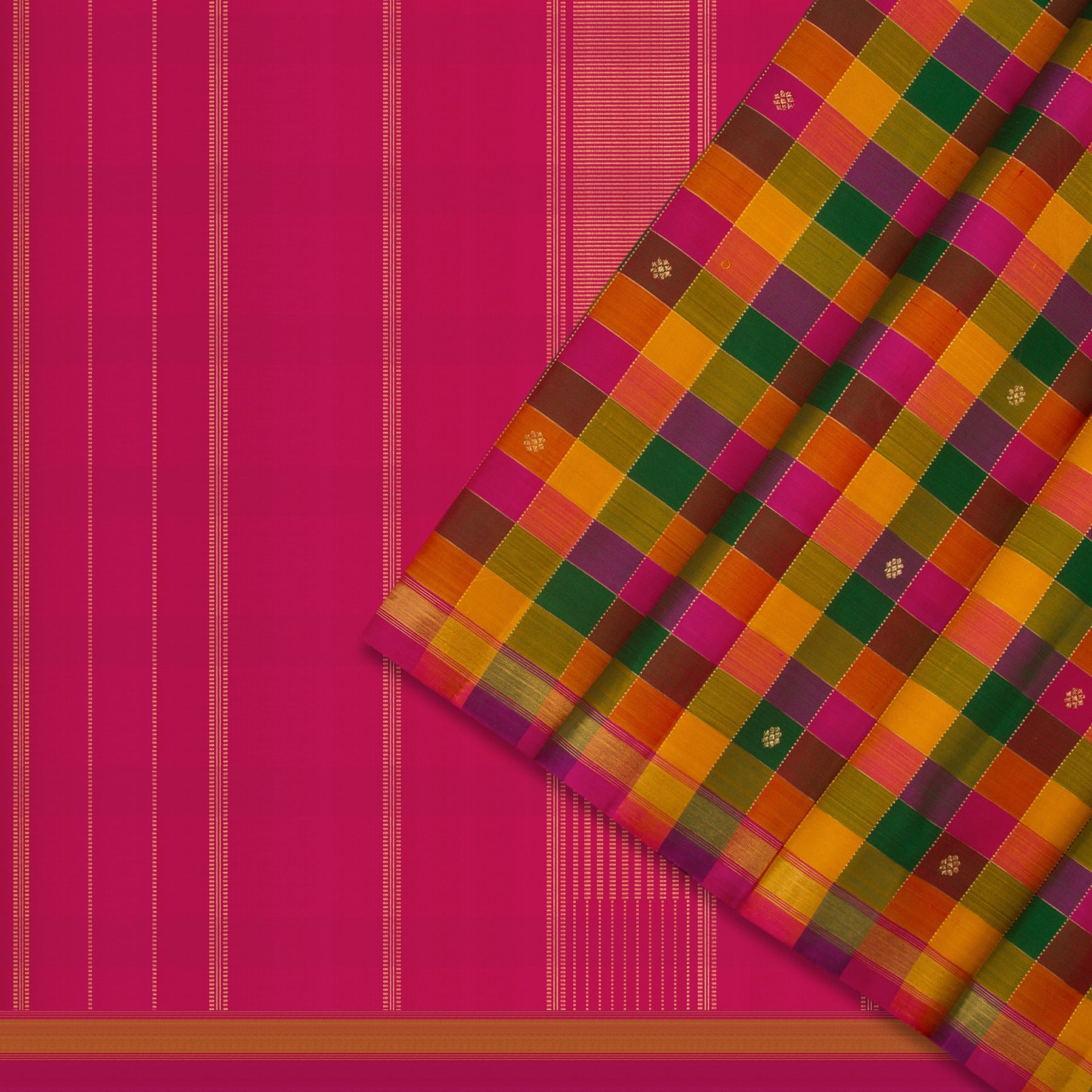 Kanakavalli Kanjivaram Silk Sari 25-599-HS001-01071 - Cover View