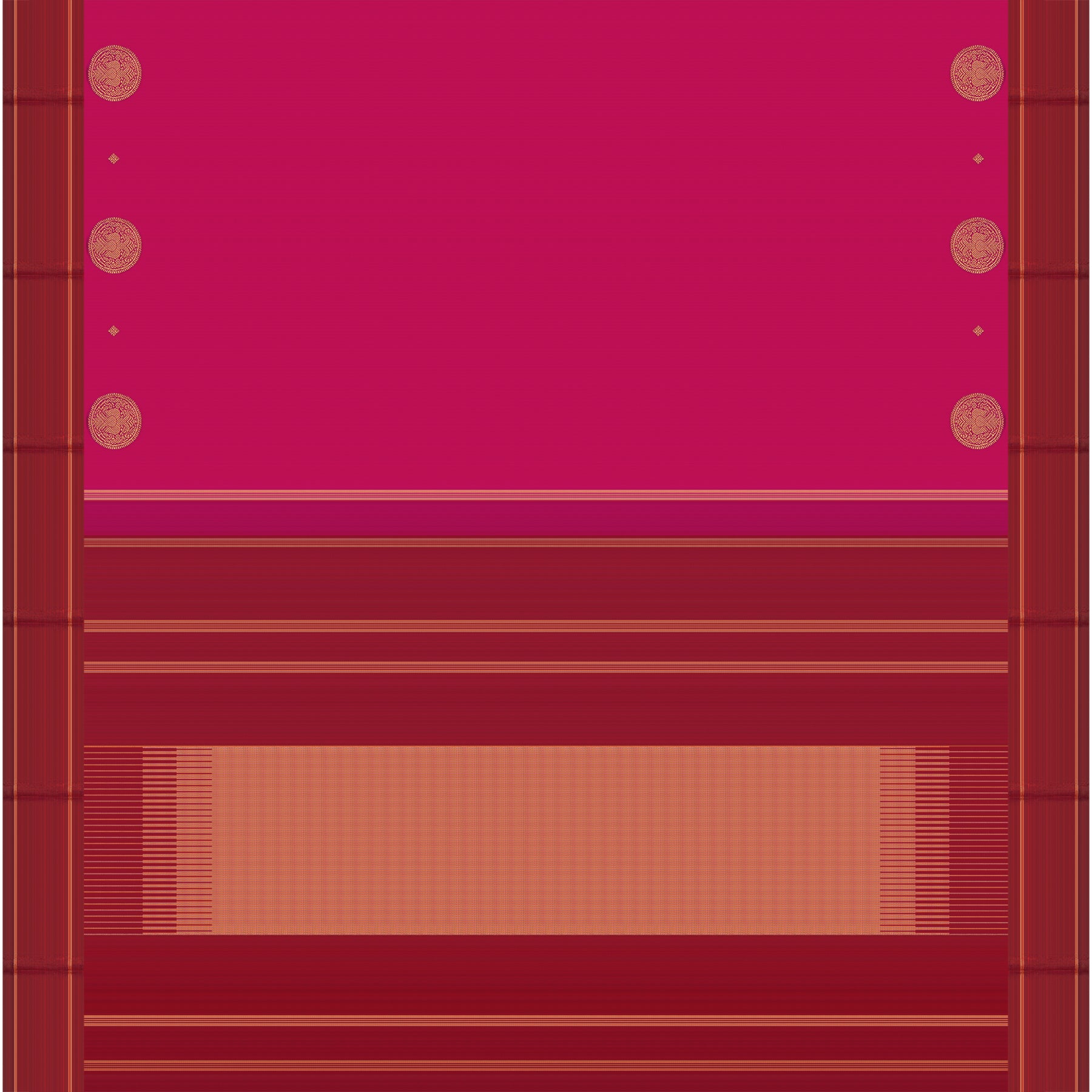 Kanakavalli Kanjivaram Silk Sari 25-599-HS001-01286 - Full View