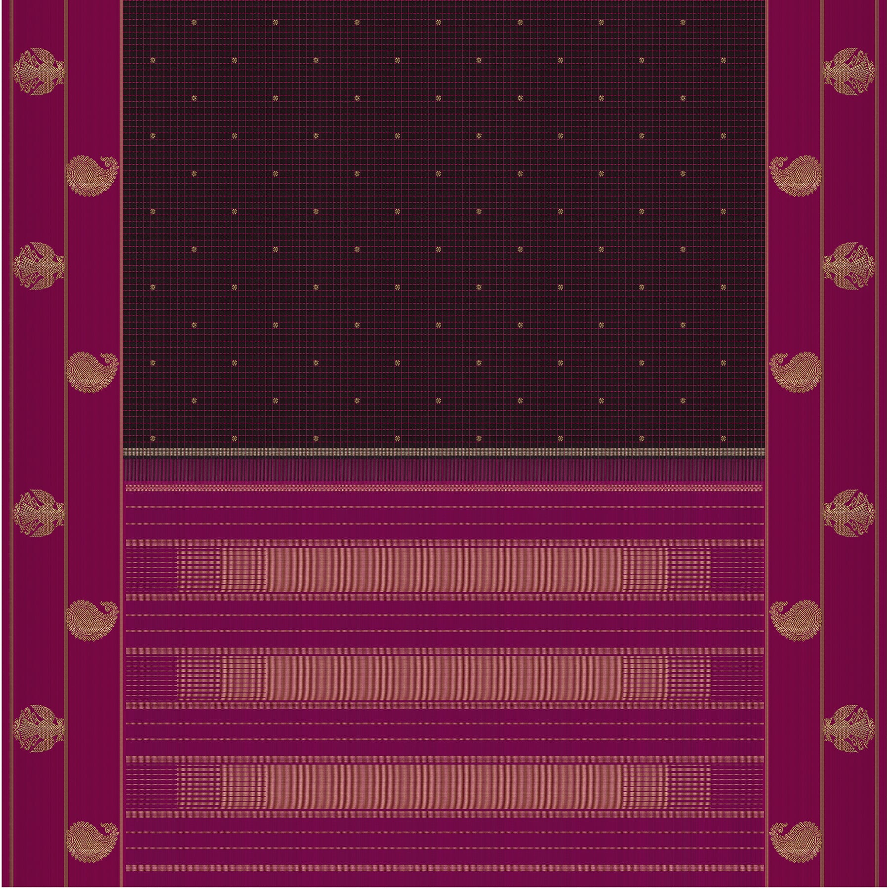 Kanakavalli Kanjivaram Silk Sari 25-599-HS001-01852 - Full View