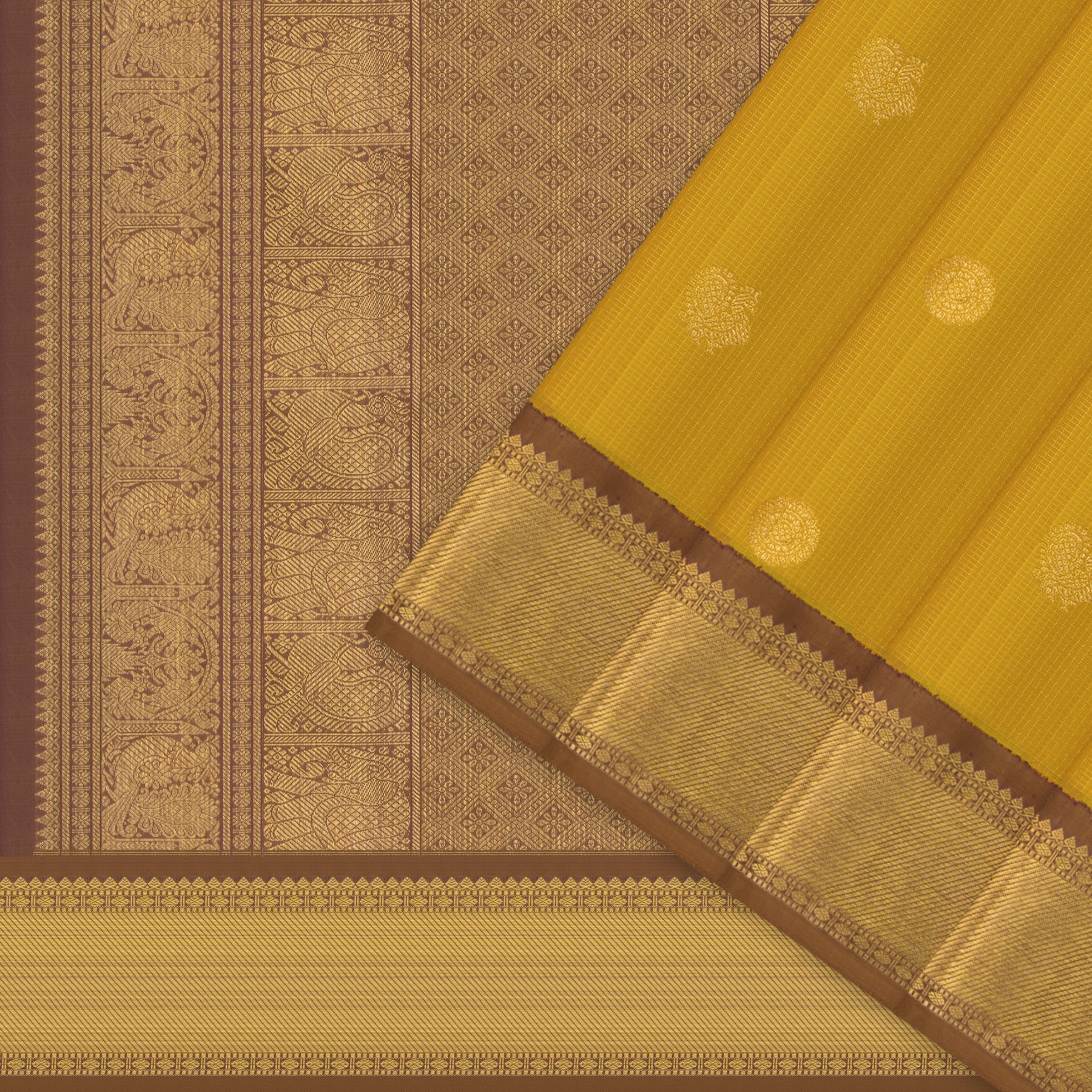 Kanakavalli Kanjivaram Silk Sari 25-599-HS001-01854 - Cover View