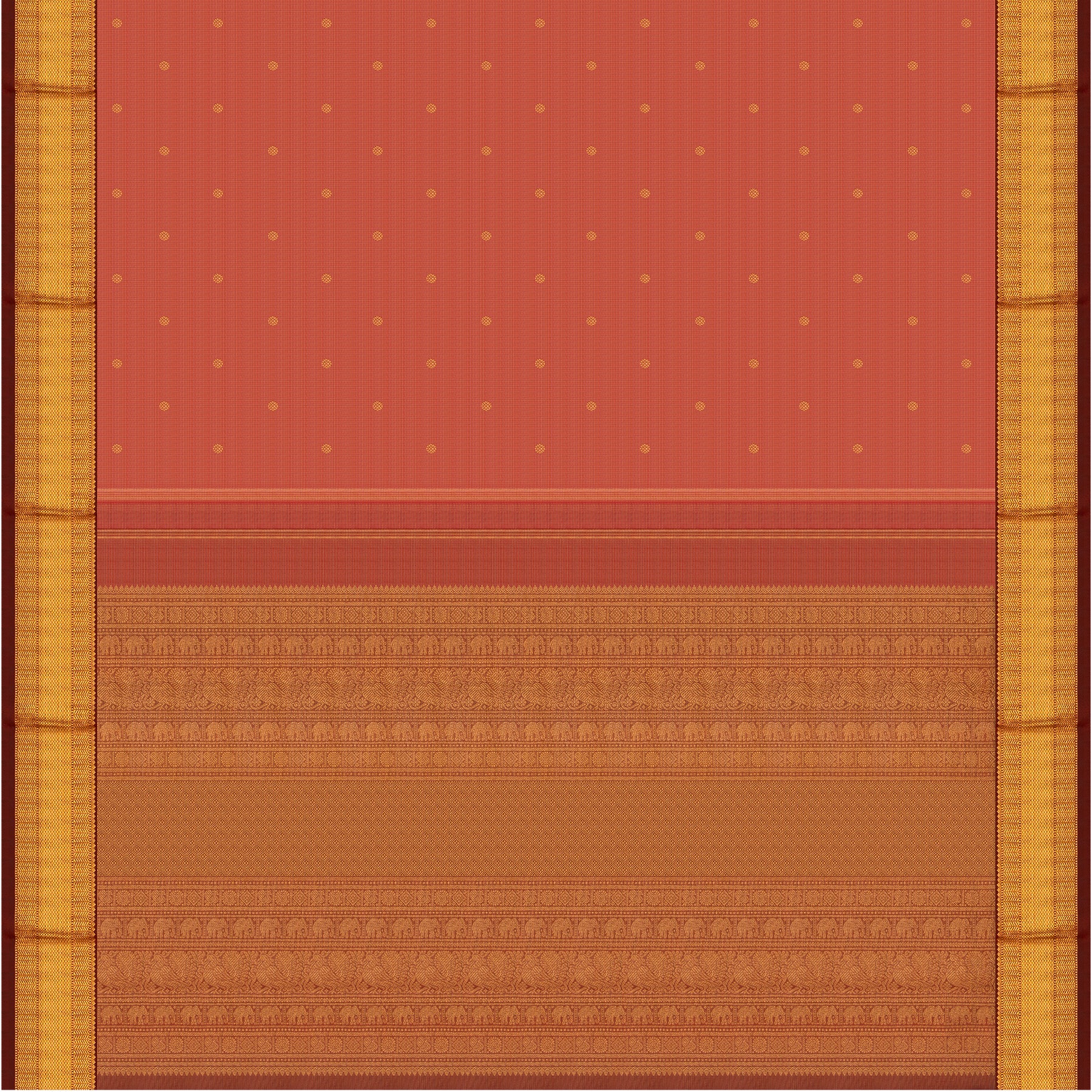 Kanakavalli Kanjivaram Silk Sari 25-599-HS001-01861 - Full View 