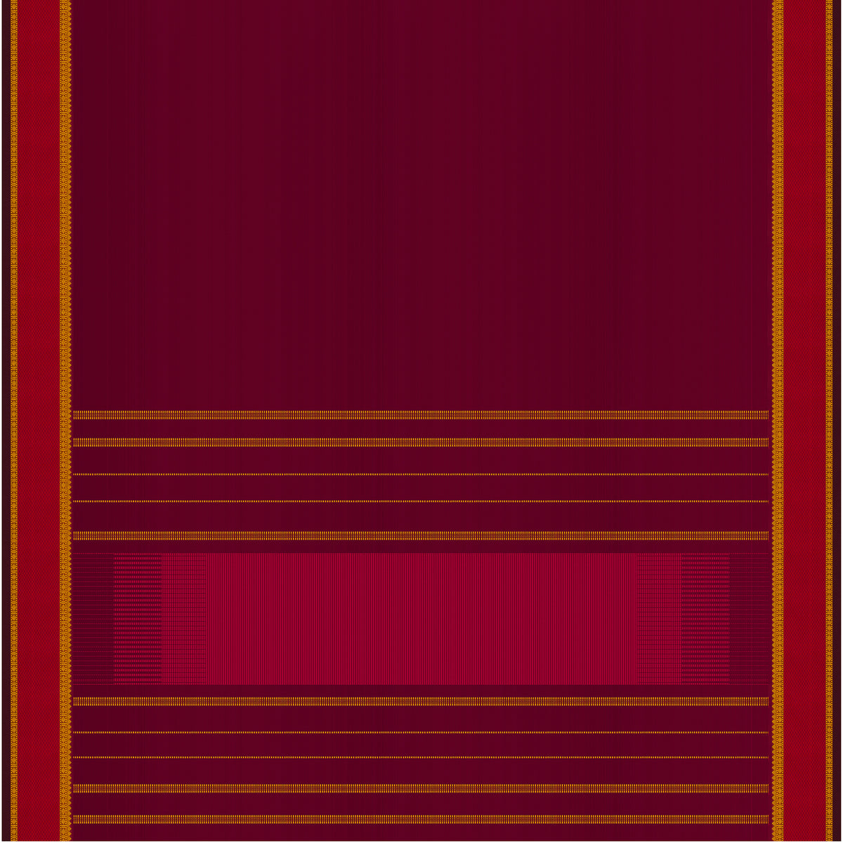 Kanakavalli Kanjivaram Silk Sari 25-599-HS001-01865 - Full View