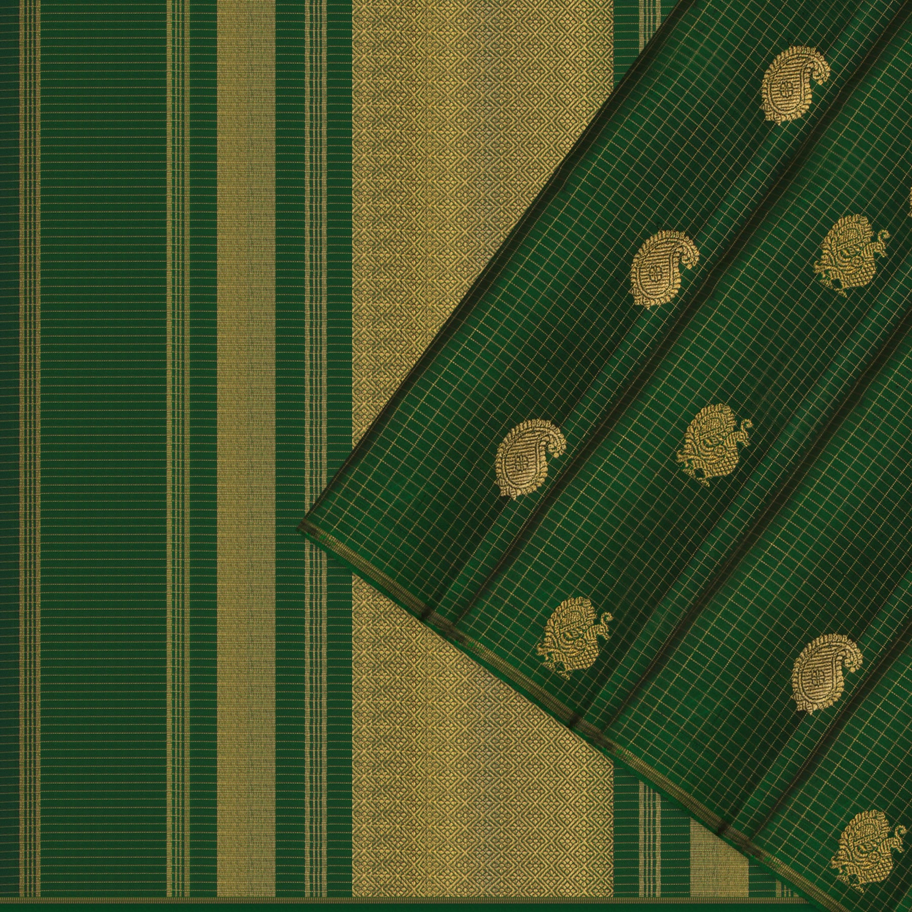Kanakavalli Kanjivaram Silk Sari 25-599-HS001-01871 - Cover View