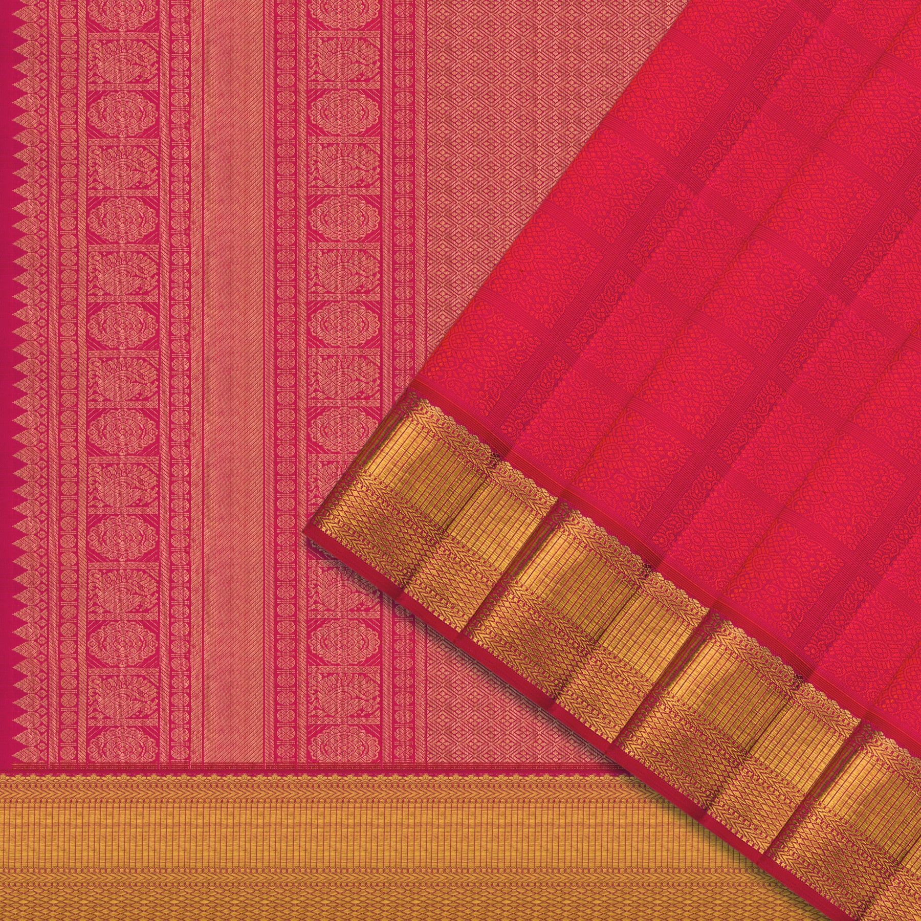 Kanakavalli Kanjivaram Silk Sari 25-599-HS001-02543 - Cover View
