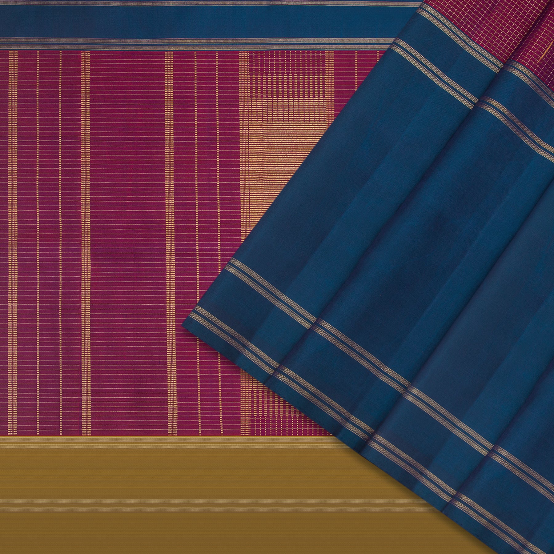 Kanakavalli Kanjivaram Silk Sari 25-599-HS001-02592 - Cover View