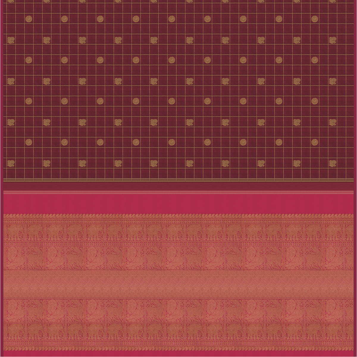 Kanakavalli Kanjivaram Silk Sari 25-599-HS001-02605 - Full View
