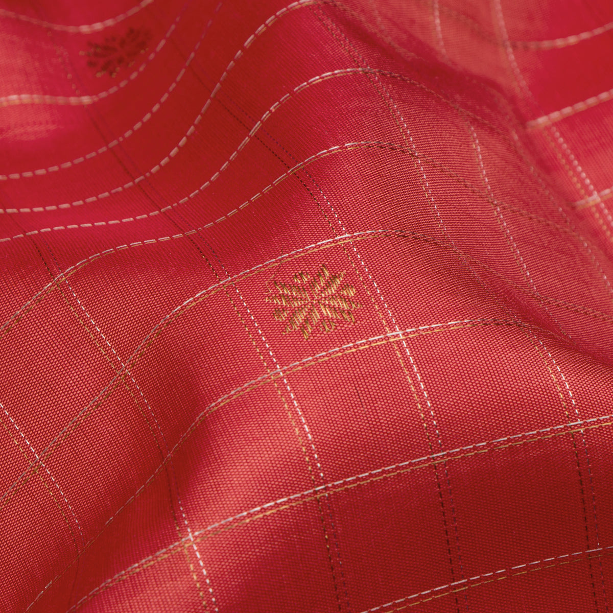 Kanakavalli Kanjivaram Silk Sari 25-599-HS001-02622 - Fabric View