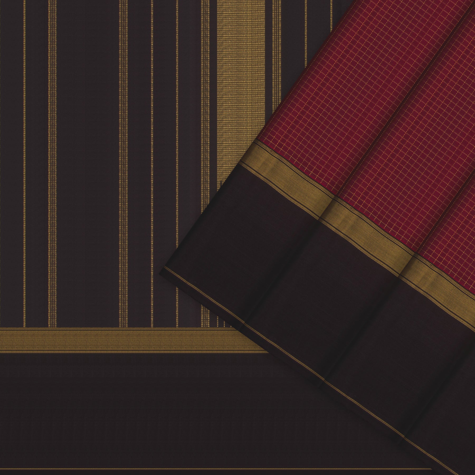 Kanakavalli Kanjivaram Silk Sari 25-599-HS001-02630 - Cover View 