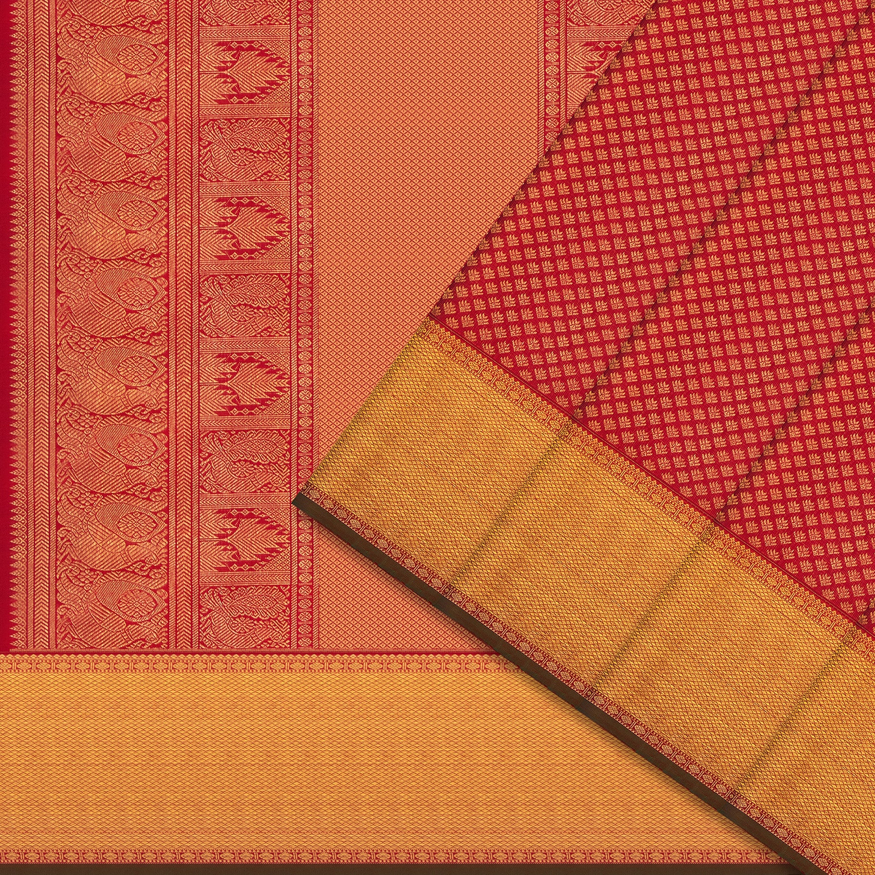 Kanakavalli Kanjivaram Silk Sari 25-599-HS001-03613 - Cover View