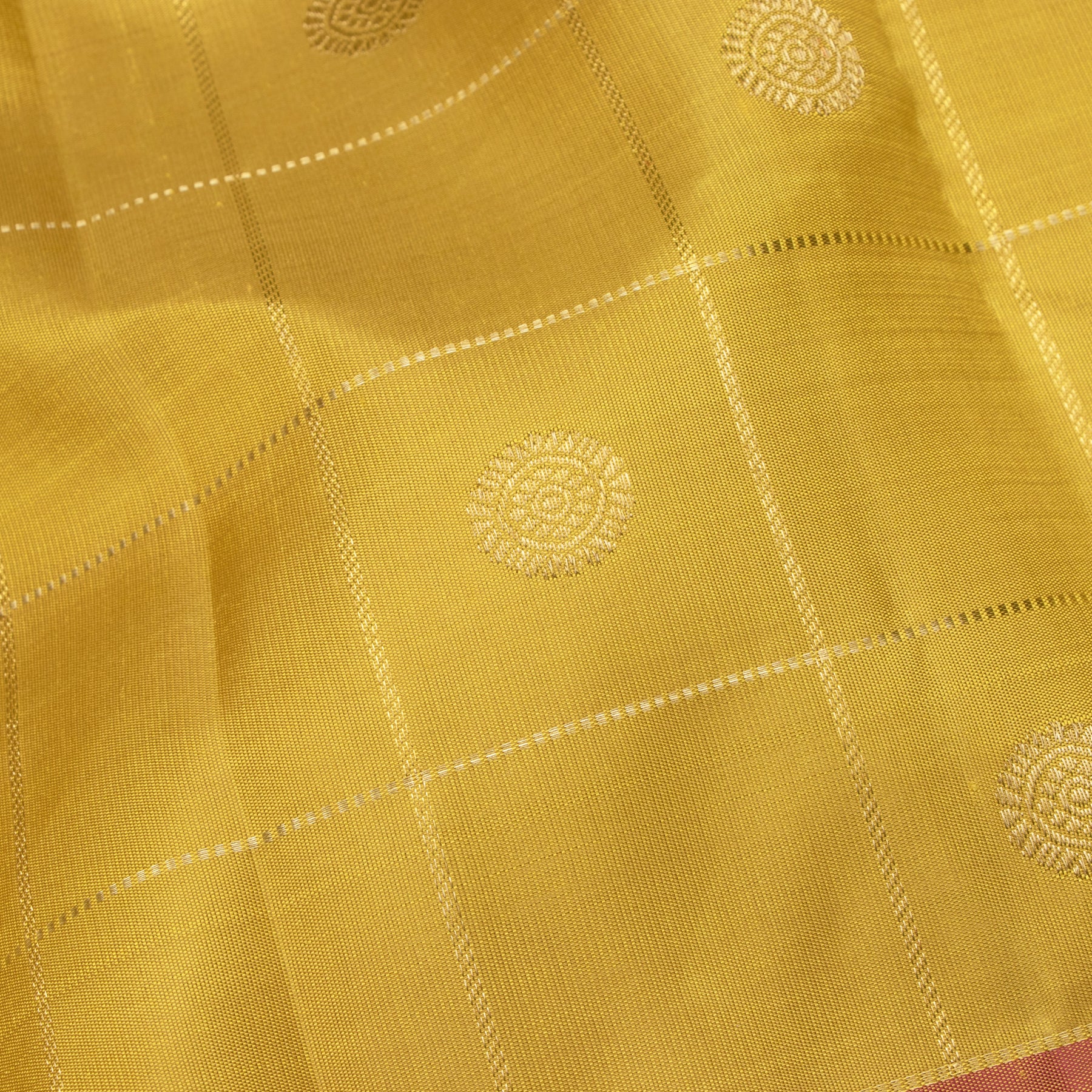 Kanakavalli Kanjivaram Silk Sari 25-599-HS001-03622 - Fabric View 