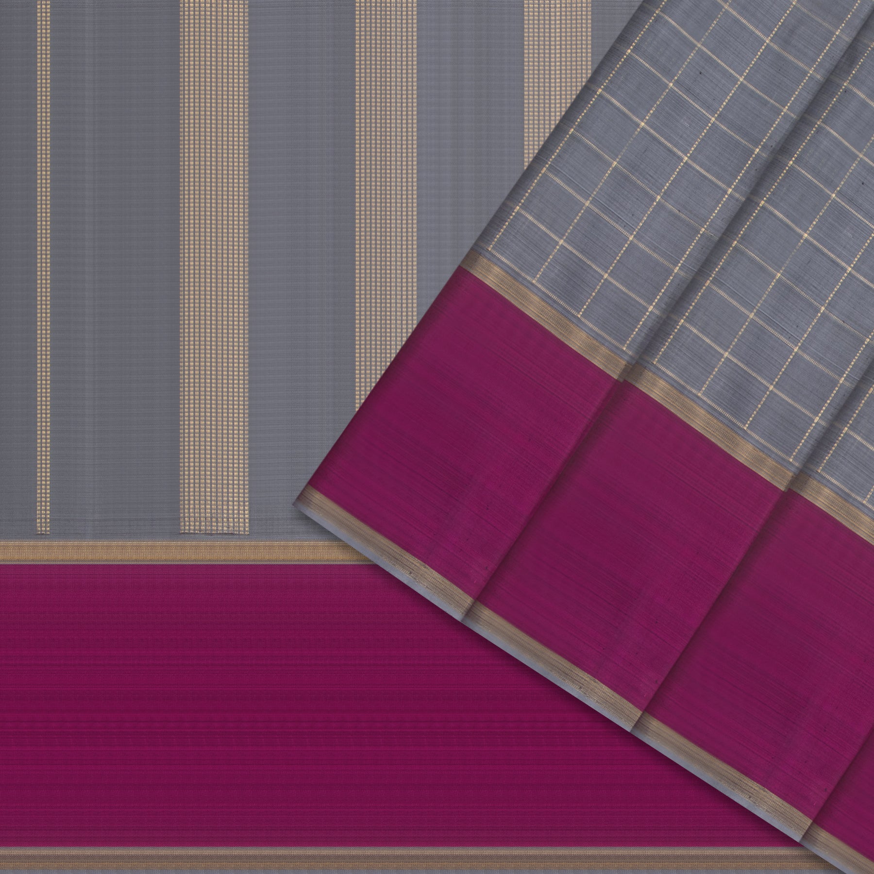 Kanakavalli Kanjivaram Silk Sari 25-599-HS001-03633 - Cover View