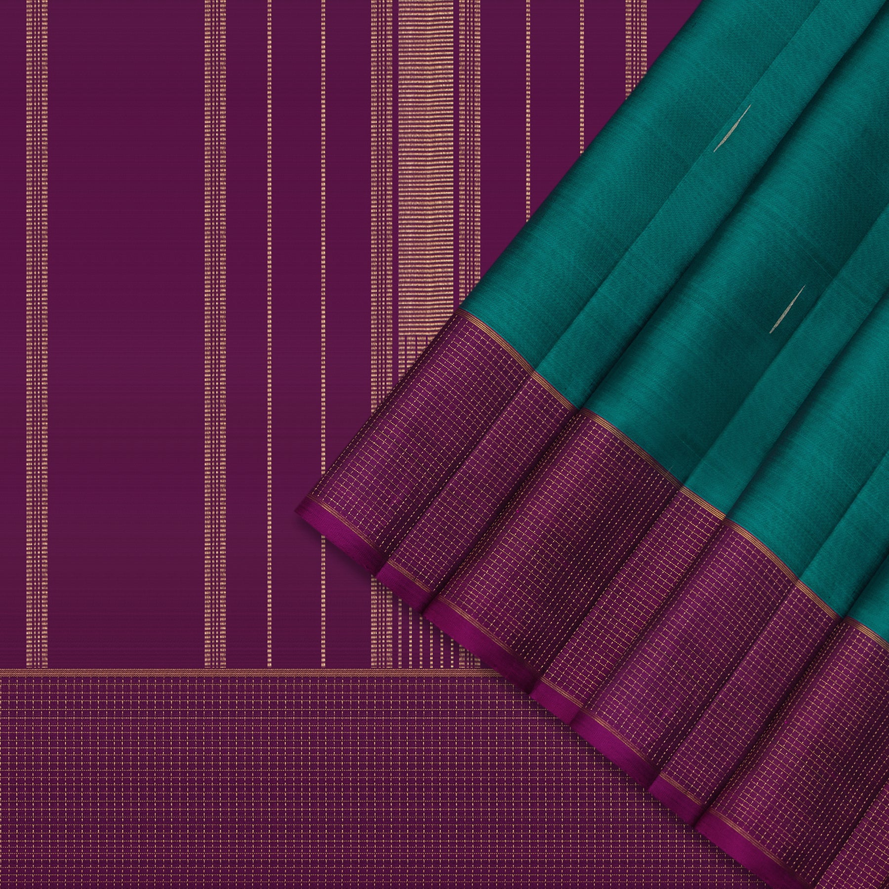 Kanakavalli Kanjivaram Silk Sari 25-599-HS001-03642 - Cover View