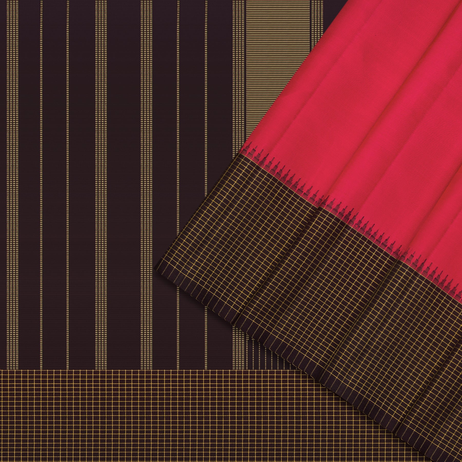 Kanakavalli Kanjivaram Silk Sari 25-599-HS001-03645 - Cover View