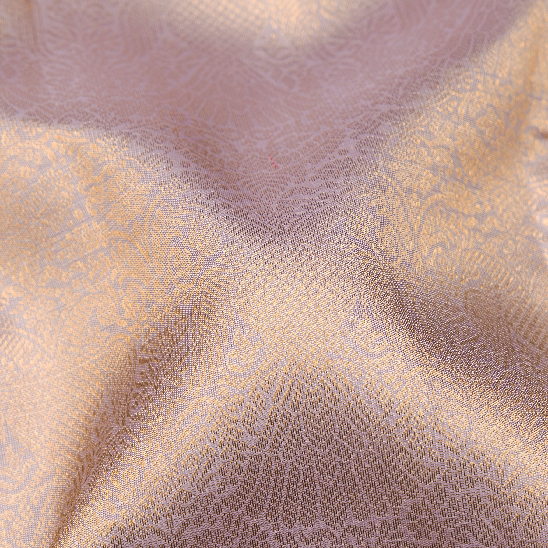 Kanakavalli Kanjivaram Silk Sari 25-599-HS001-03649 - Fabric View