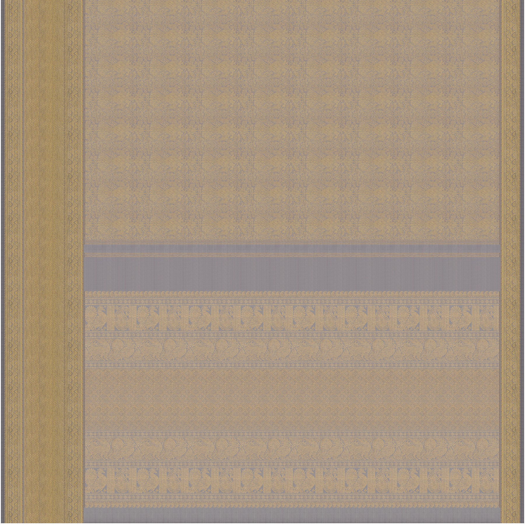 Kanakavalli Kanjivaram Silk Sari 25-599-HS001-03650 - Full View